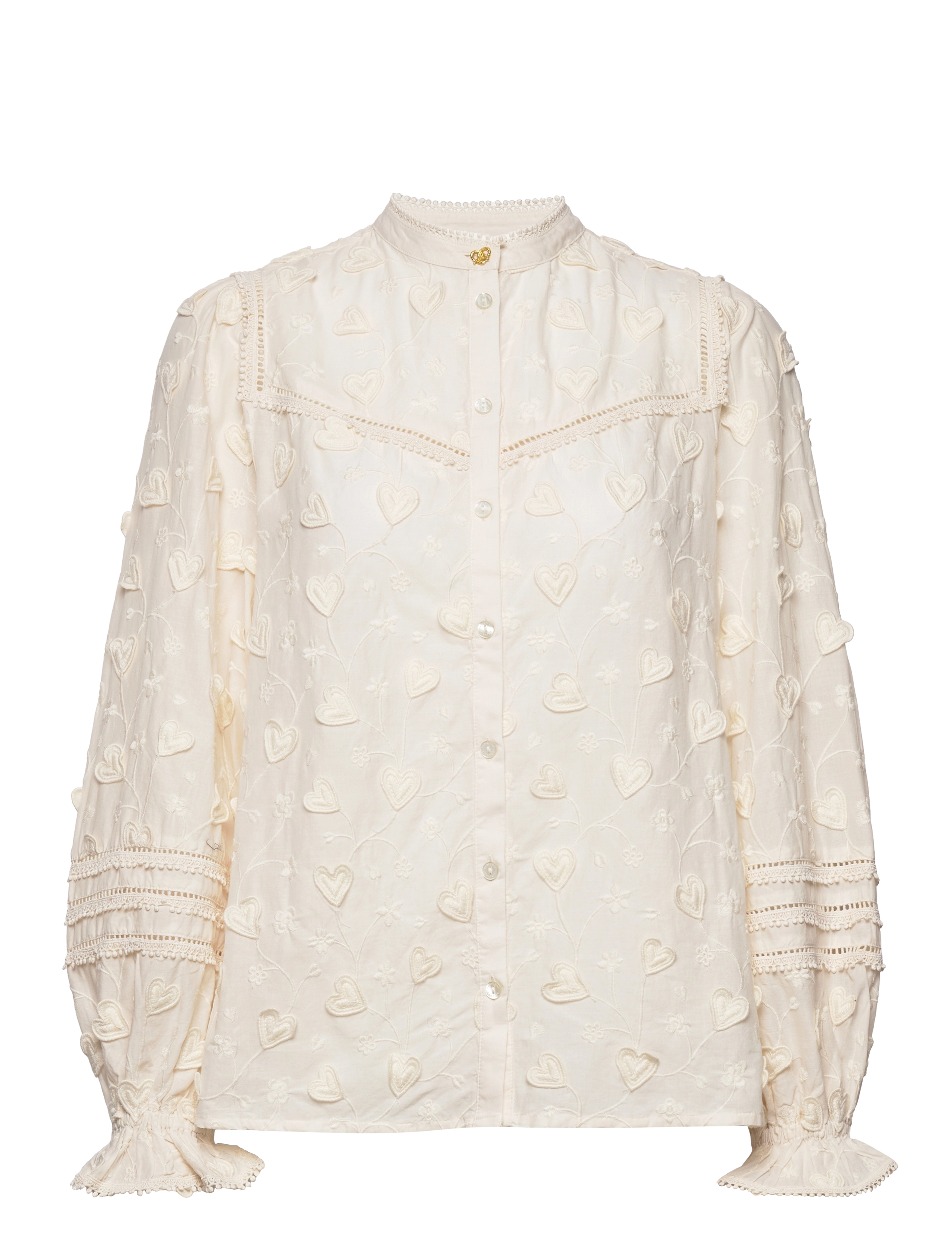 Joan Blouse - WARM WHITE