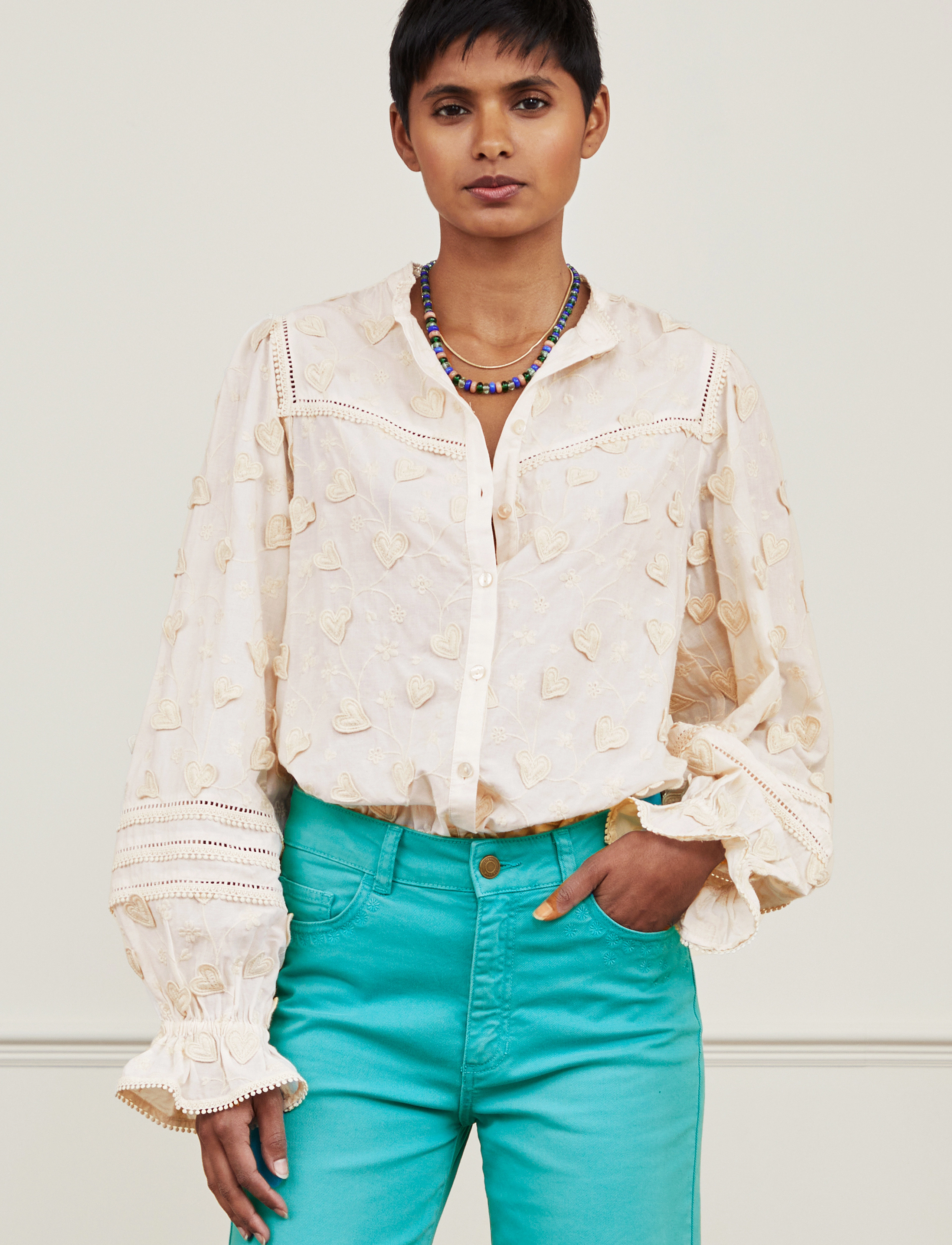 Fabienne Chapot - Joan Blouse - warm white - 4