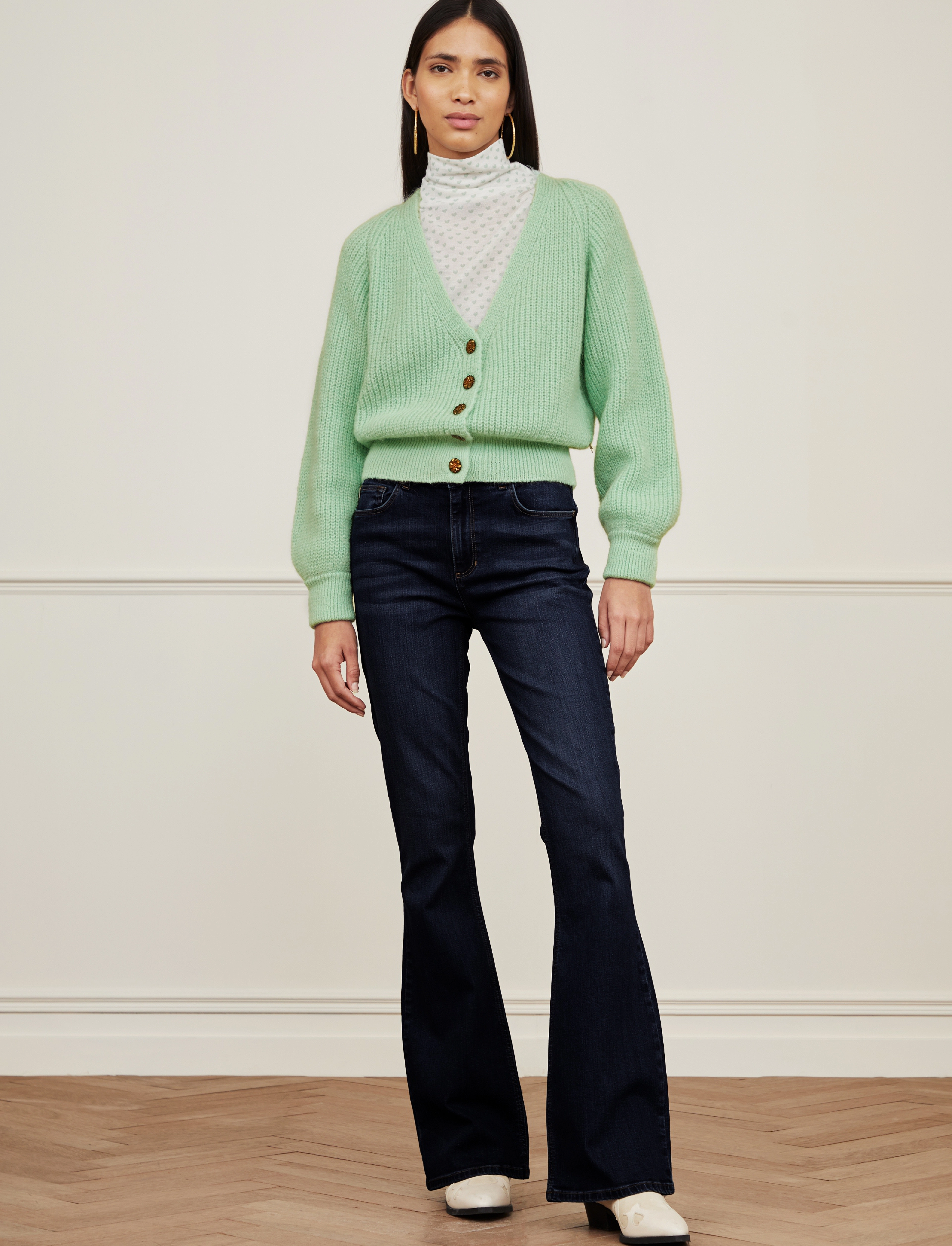 Fabienne Chapot - Eva Flare Jeans - dark blue denim - 2
