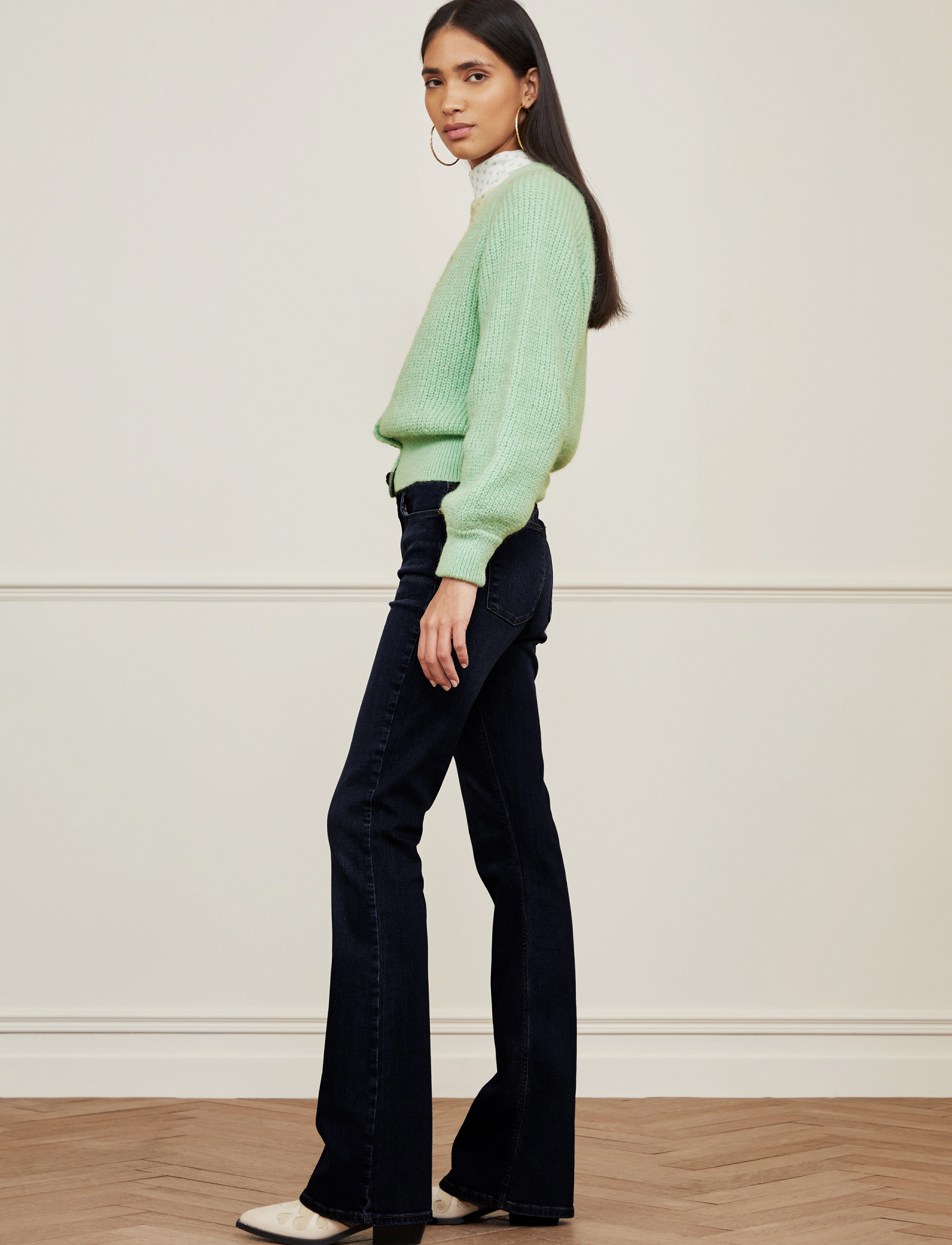 Fabienne Chapot - Eva Flare Jeans - dark blue denim - 3