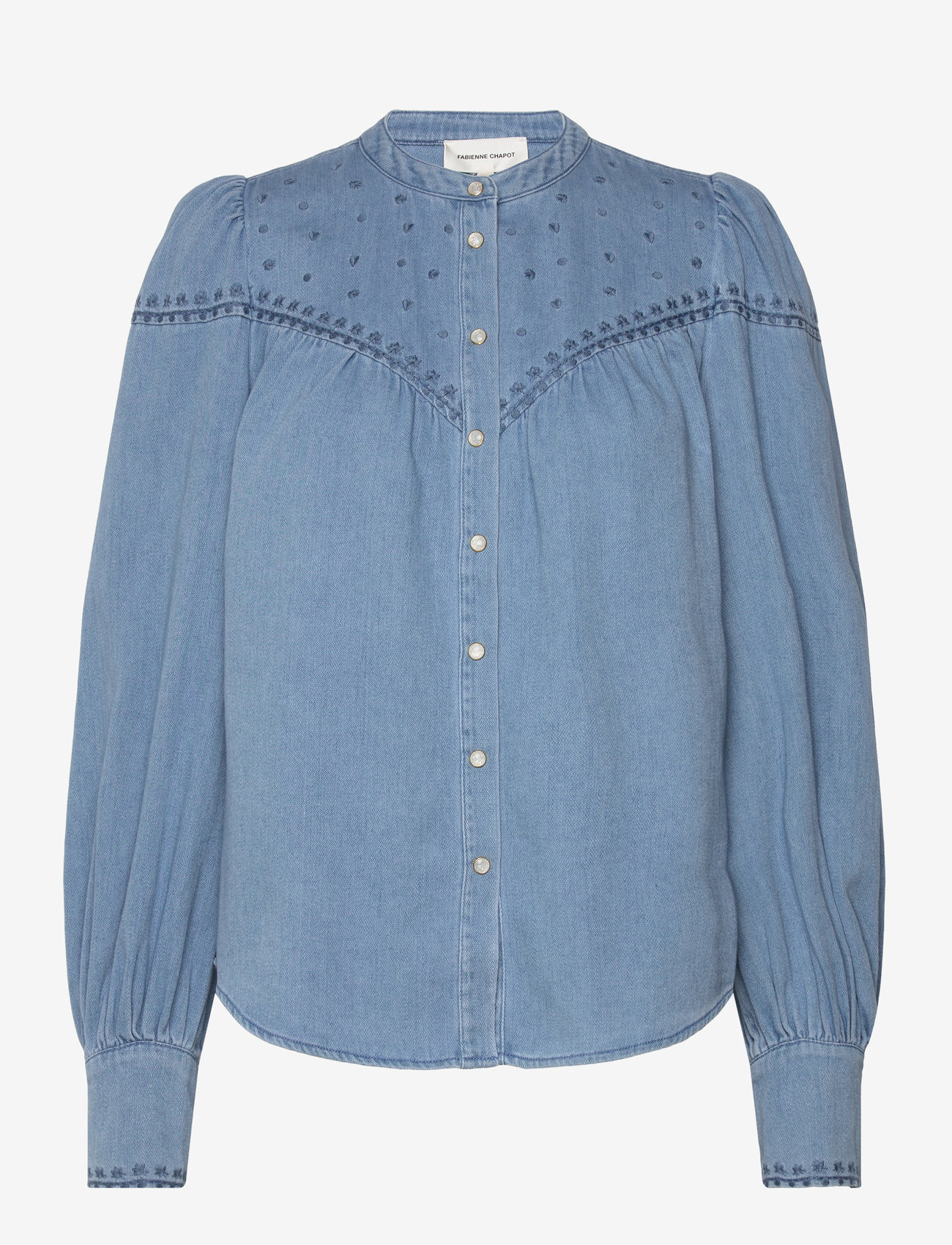 Fabienne Chapot - Baker Blouse - light medium wash - 0