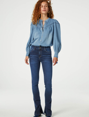 Fabienne Chapot - Baker Blouse - blouses met lange mouwen - light medium wash - 2