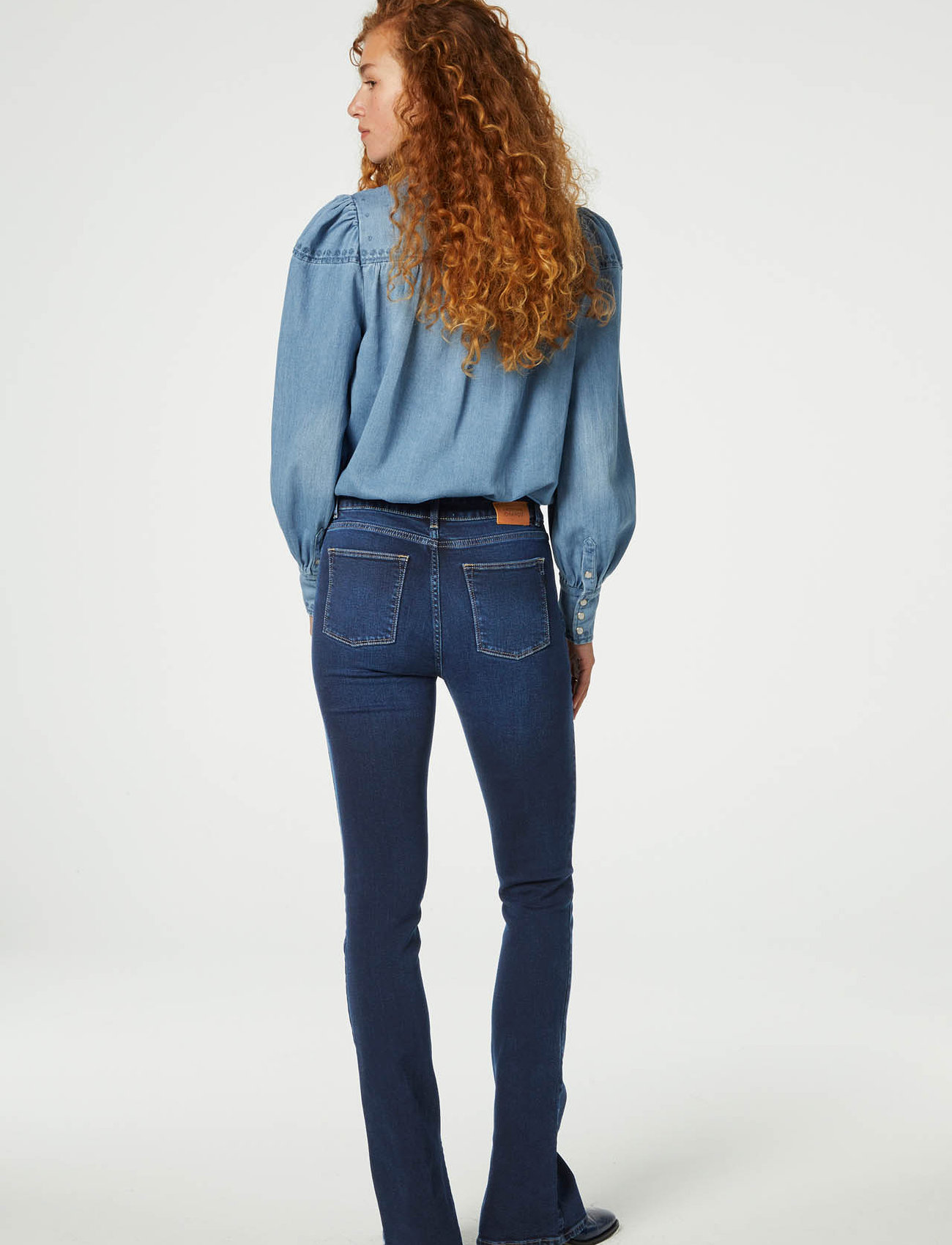 Fabienne Chapot - Baker Blouse - light medium wash - 3