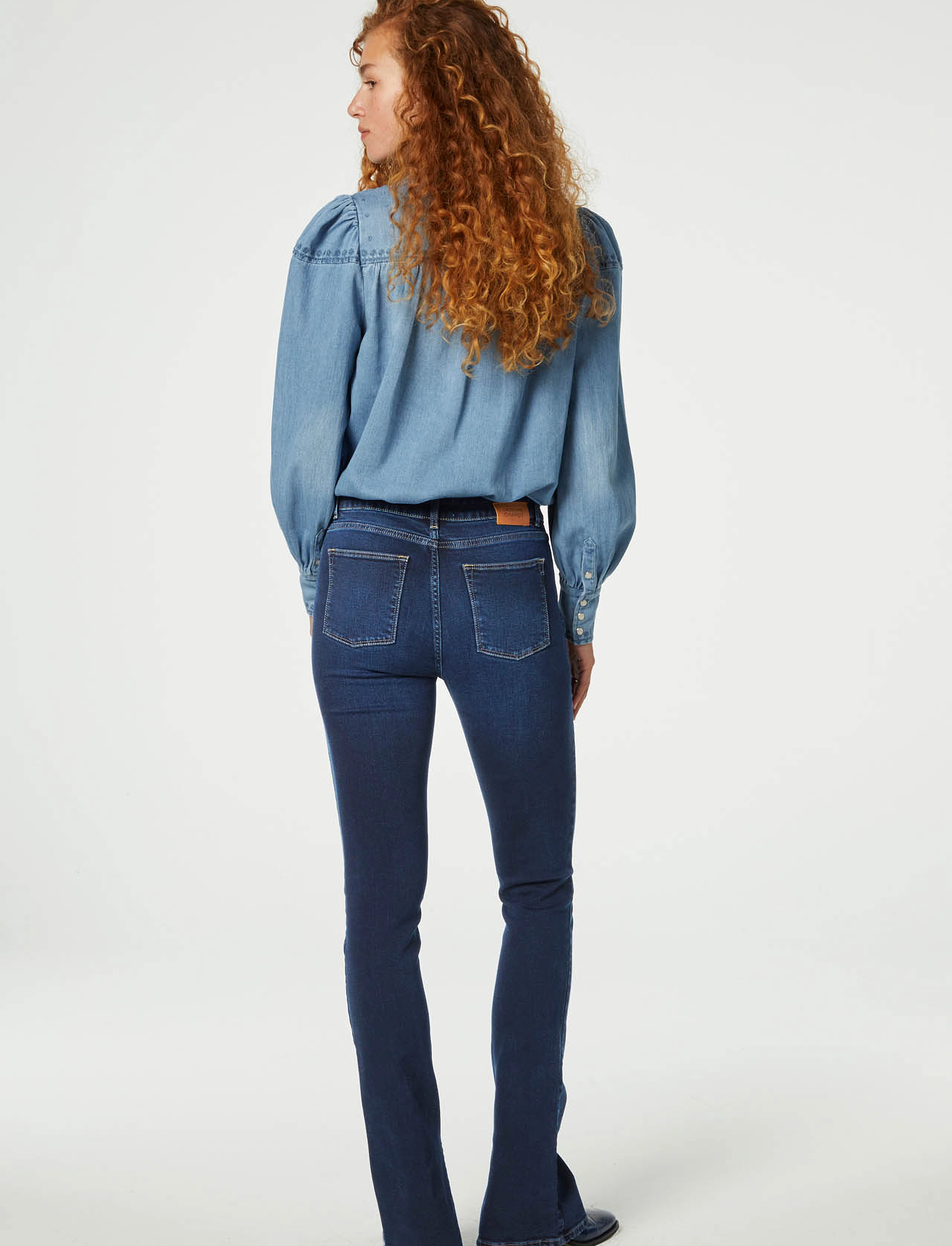 Fabienne Chapot - Baker Blouse - light medium wash - 3