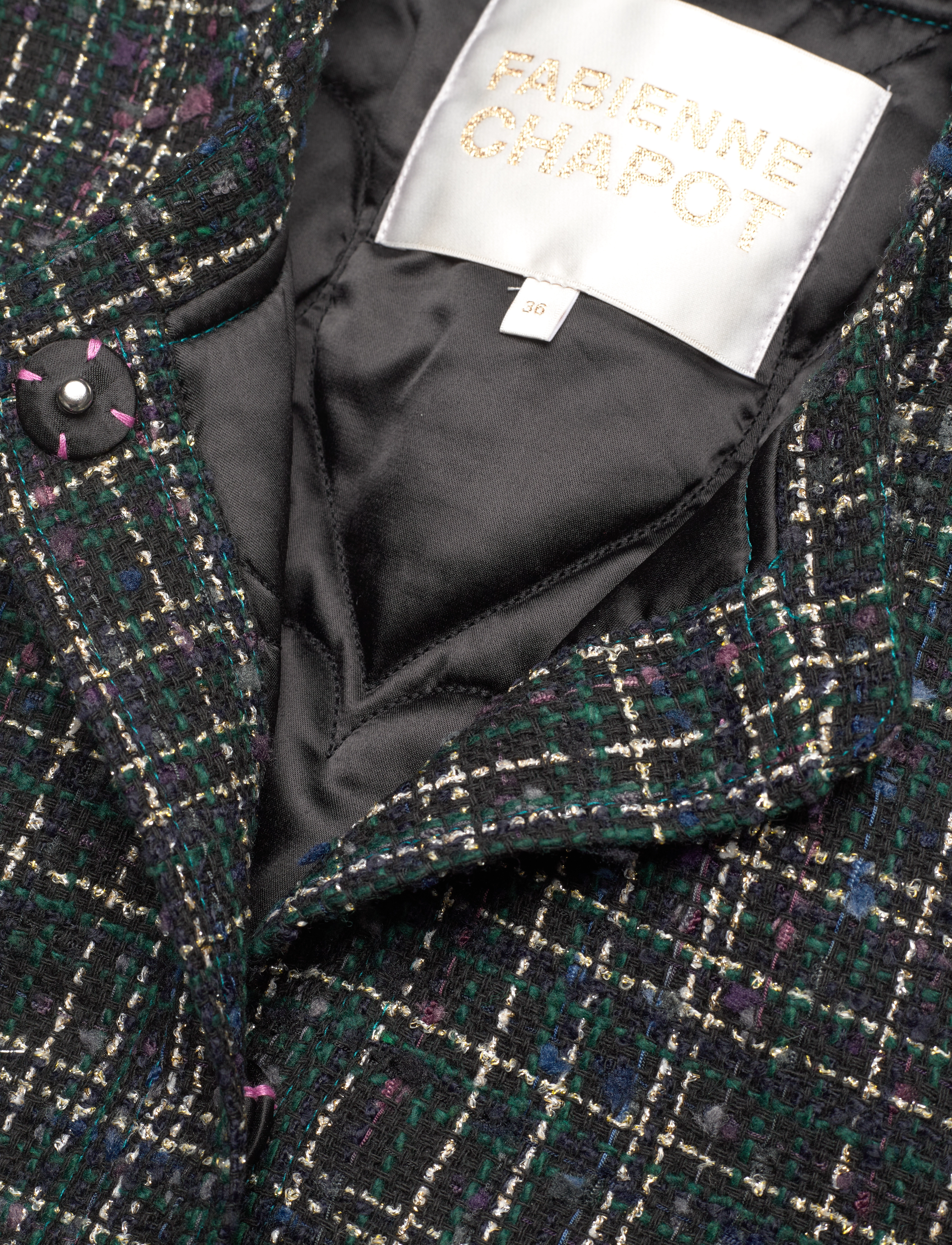 Fabienne Chapot - Carter Jacket - lette jakker - keep it teal - 4