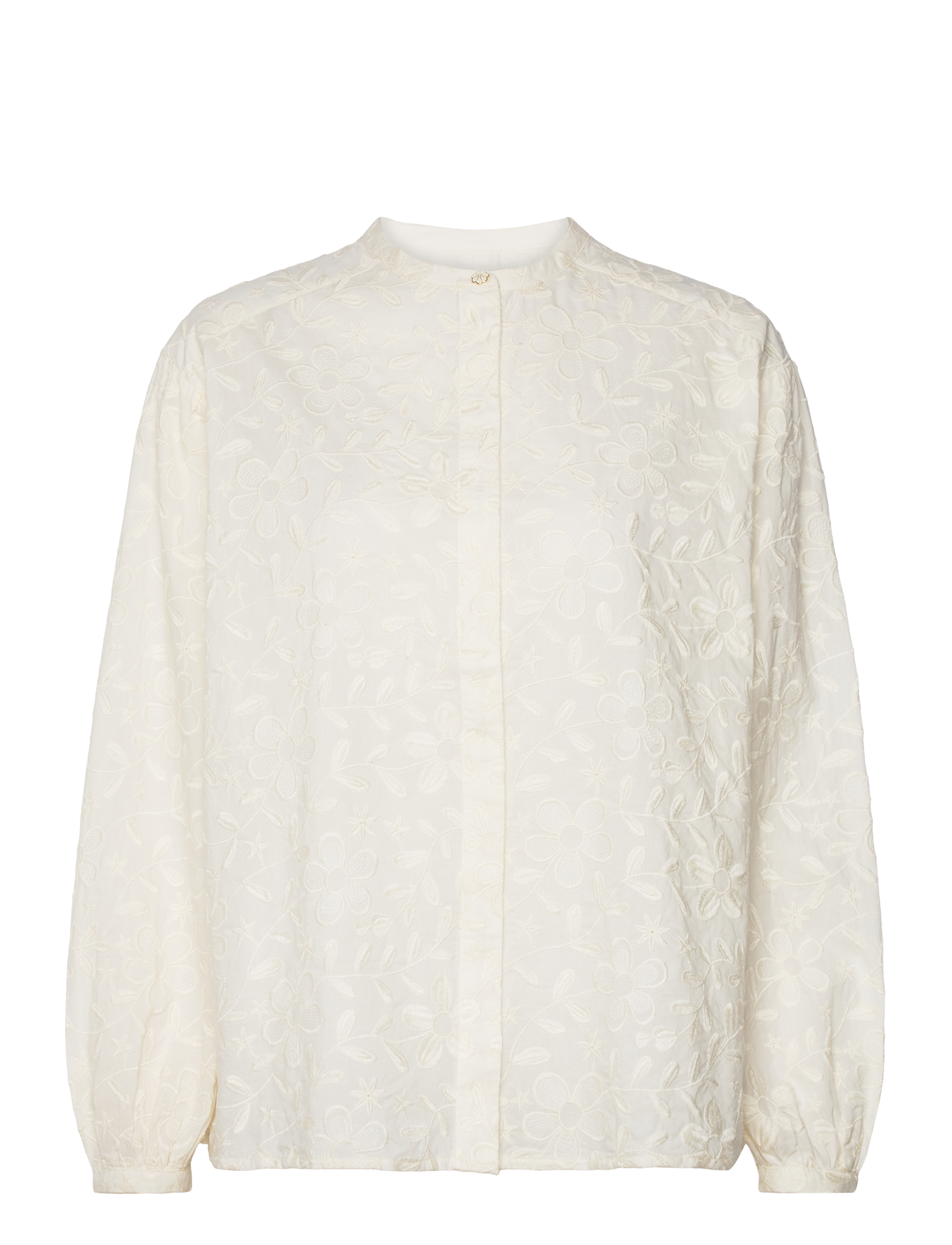 Belle Blouse - CREAM WHITE