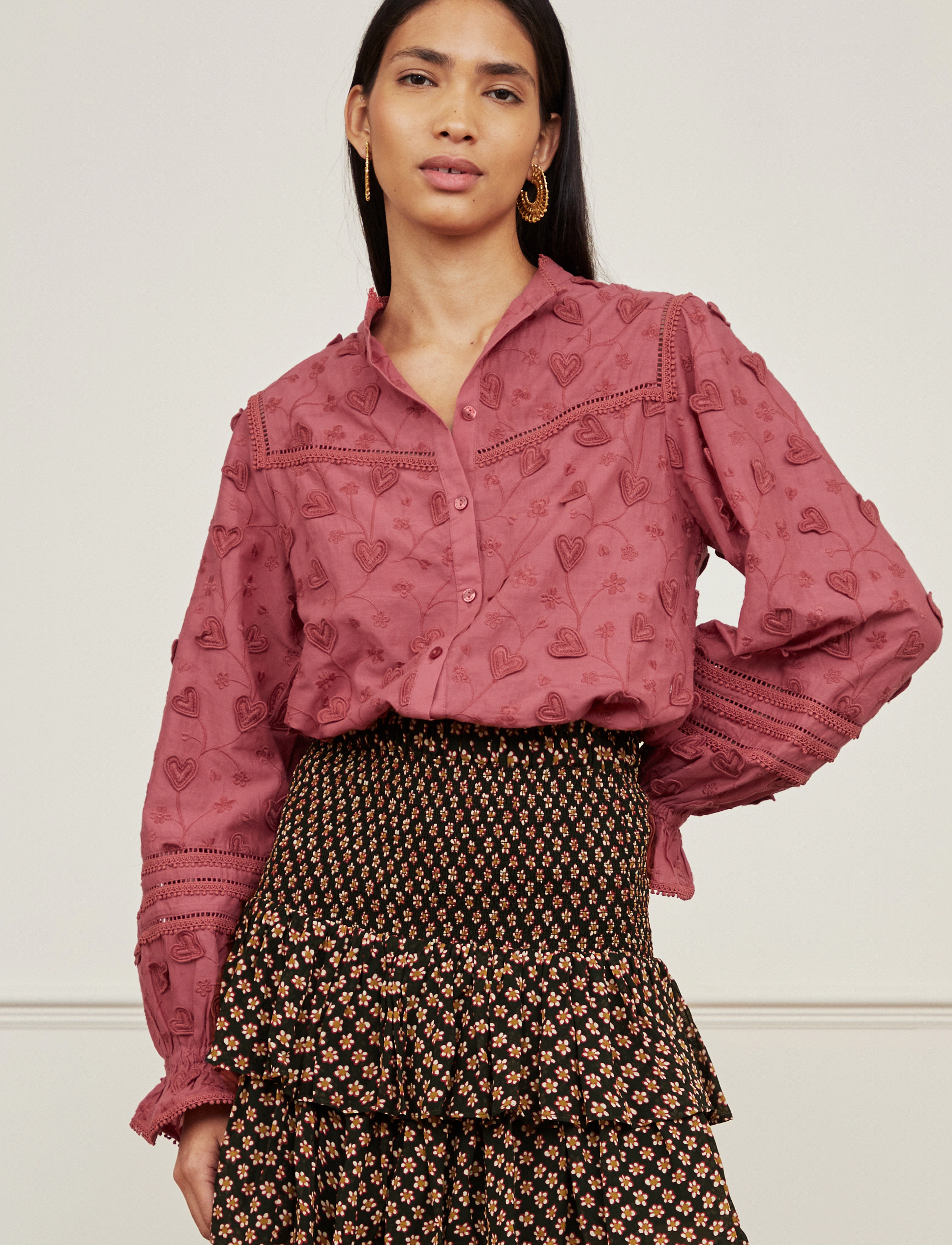 Fabienne Chapot - Joan Blouse - ra ra raspberry - 2