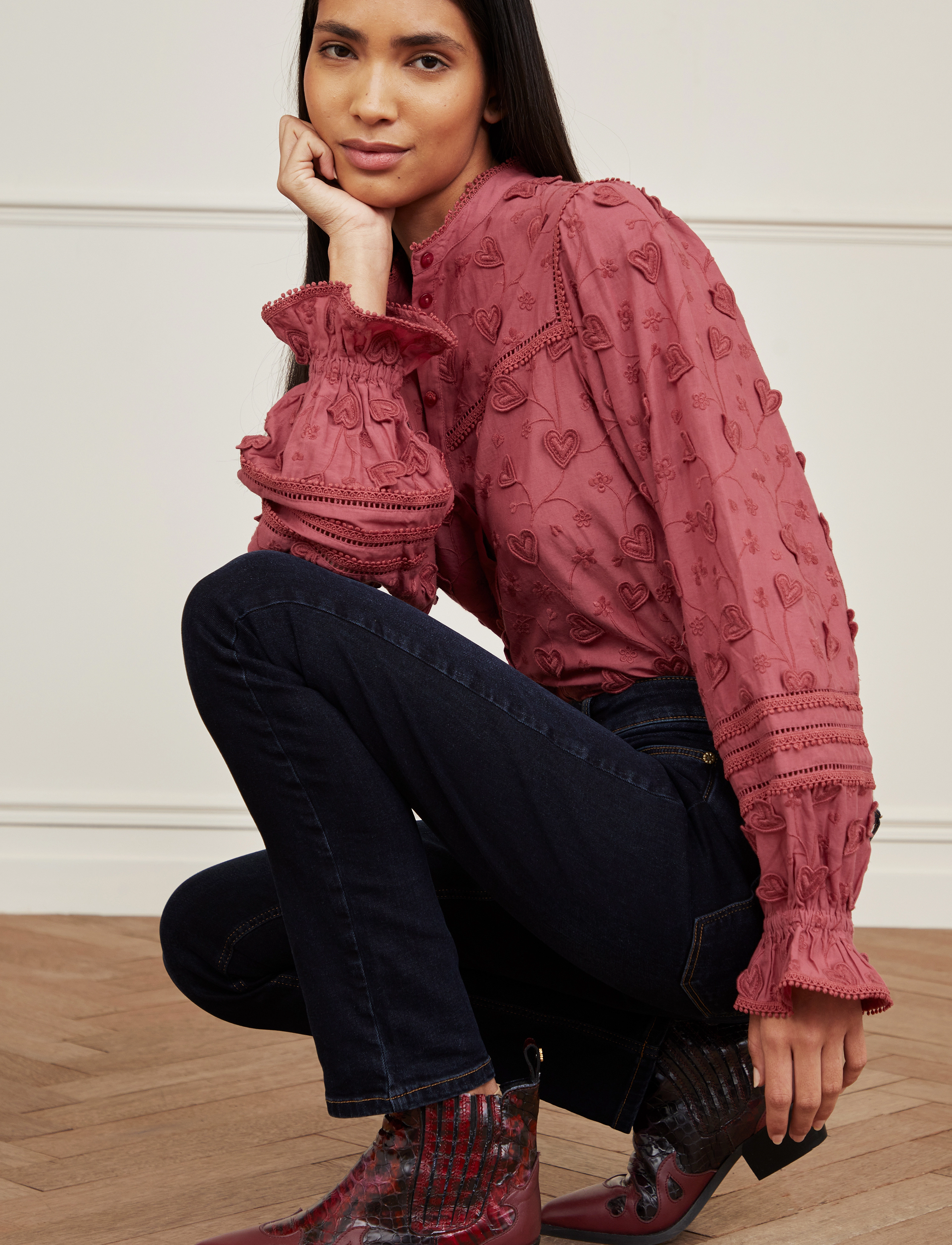 Fabienne Chapot - Joan Blouse - ra ra raspberry - 4