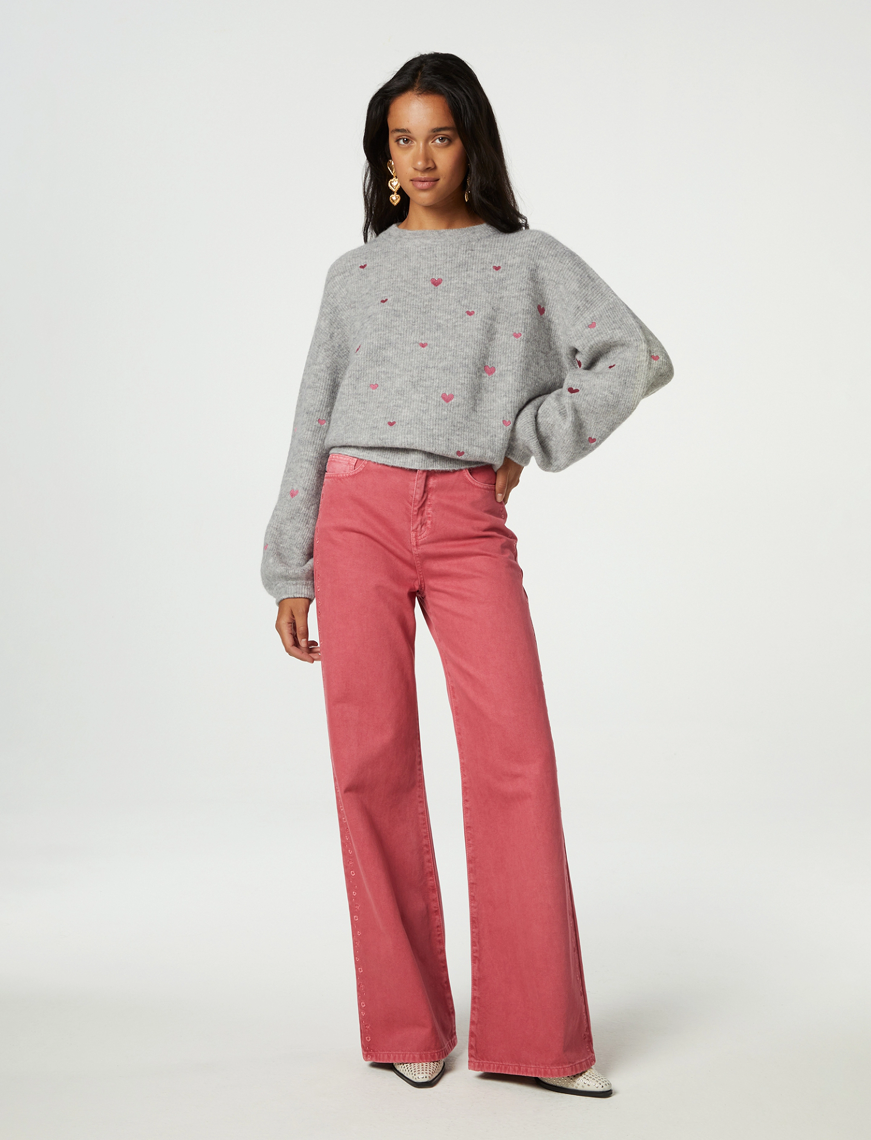 Fabienne Chapot - Lidia Pullover - grey melange - 2