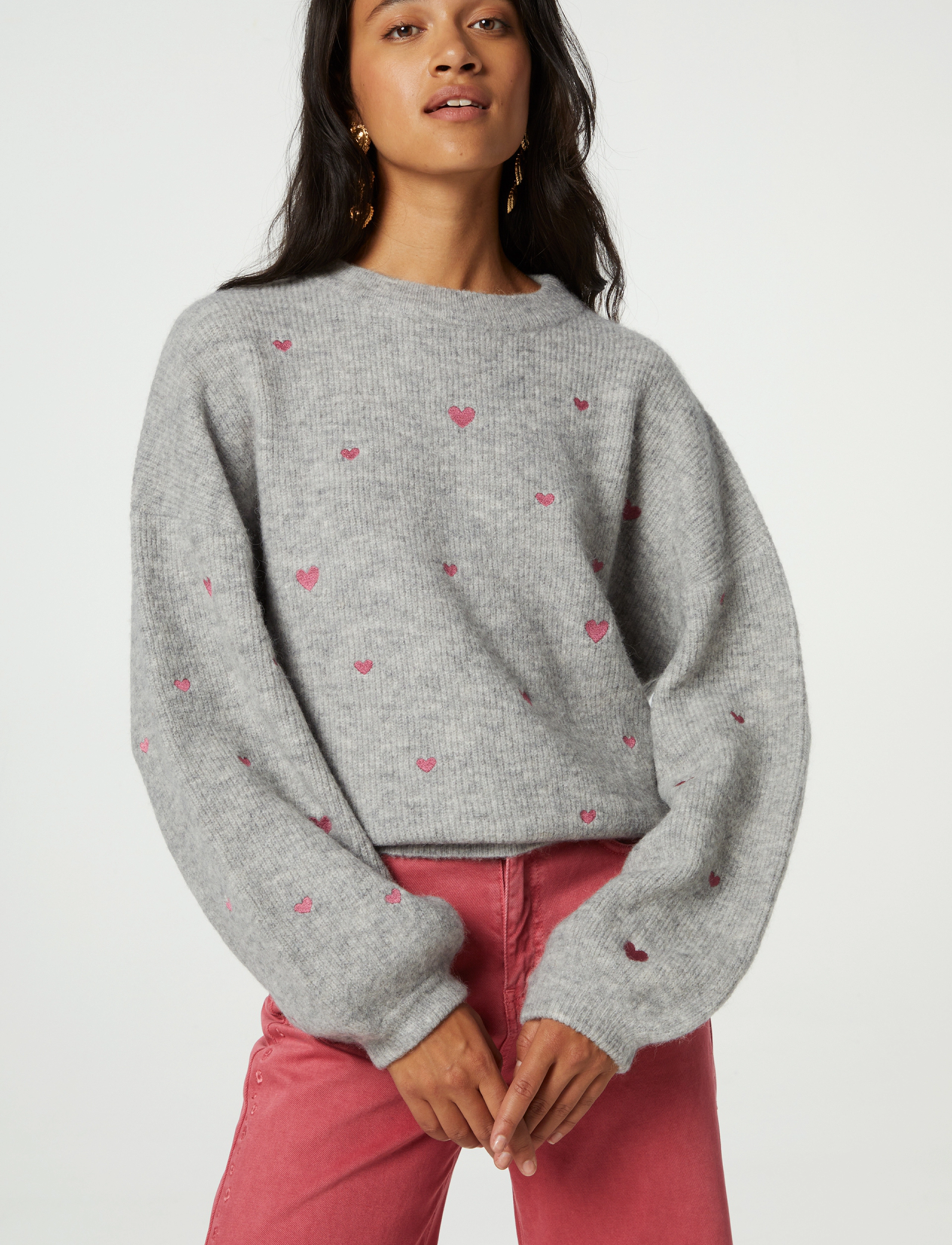 Fabienne Chapot - Lidia Pullover - grey melange - 3