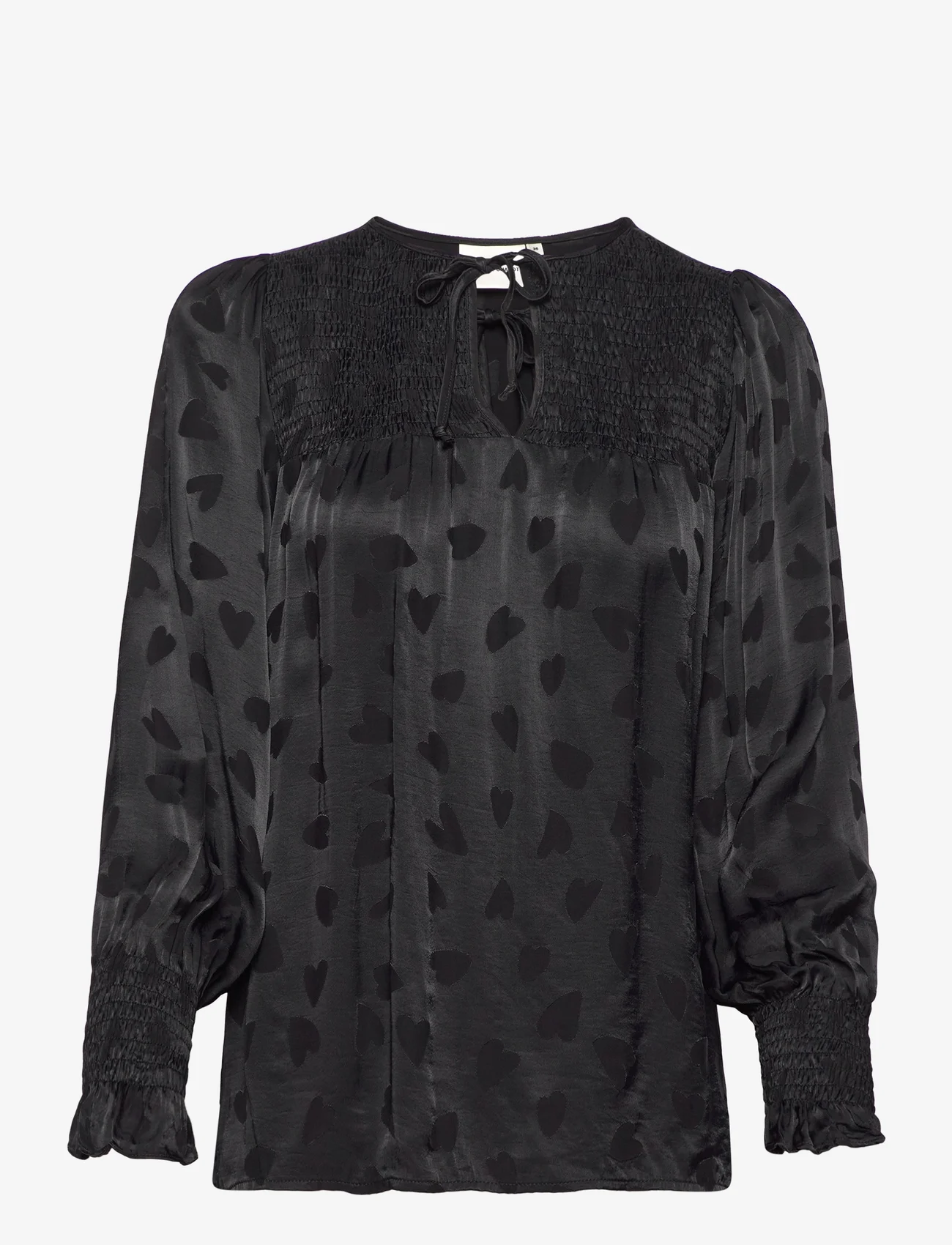 Fabienne Chapot - Caro Top - blouses met lange mouwen - black - 0