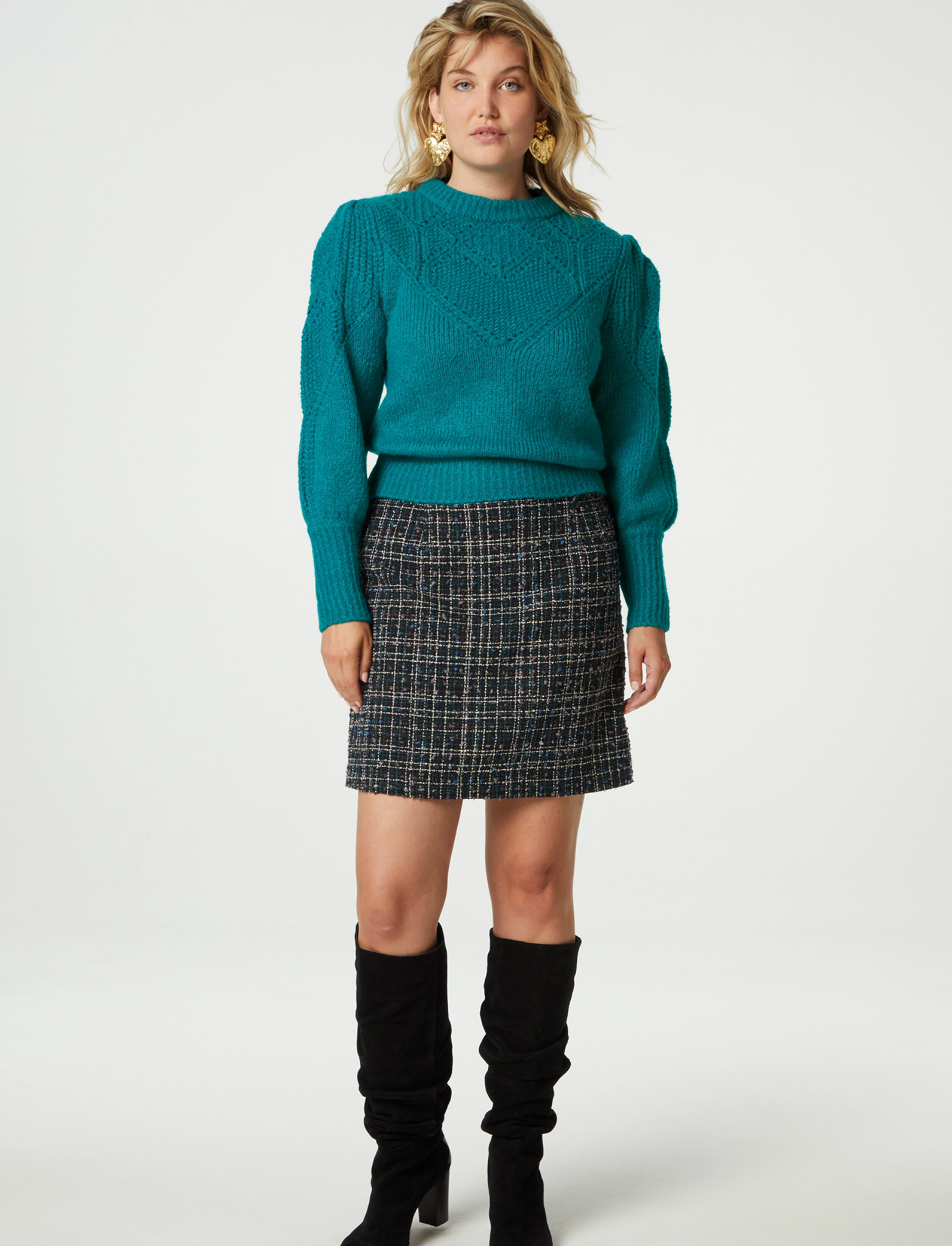 Fabienne Chapot - Dora Skirt - miniseelikud - keep it teal - 3
