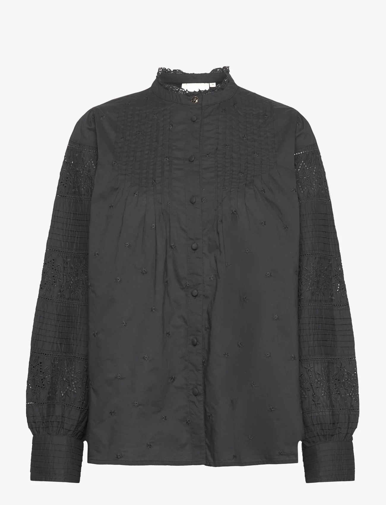 Fabienne Chapot - Fionna Blouse - long-sleeved blouses - black - 0