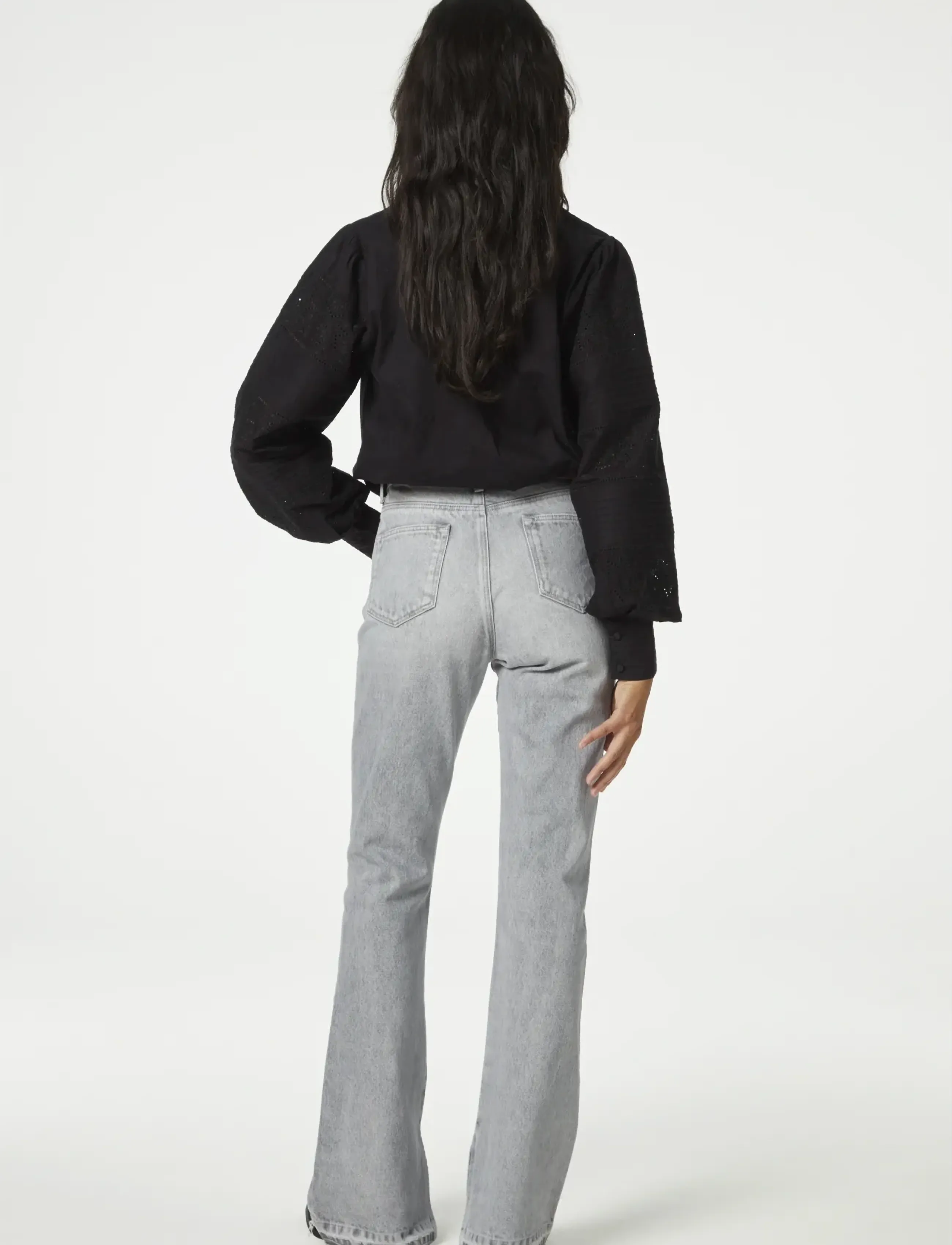 Fabienne Chapot - Fionna Blouse - pikkade varrukatega pluusid - black - 5