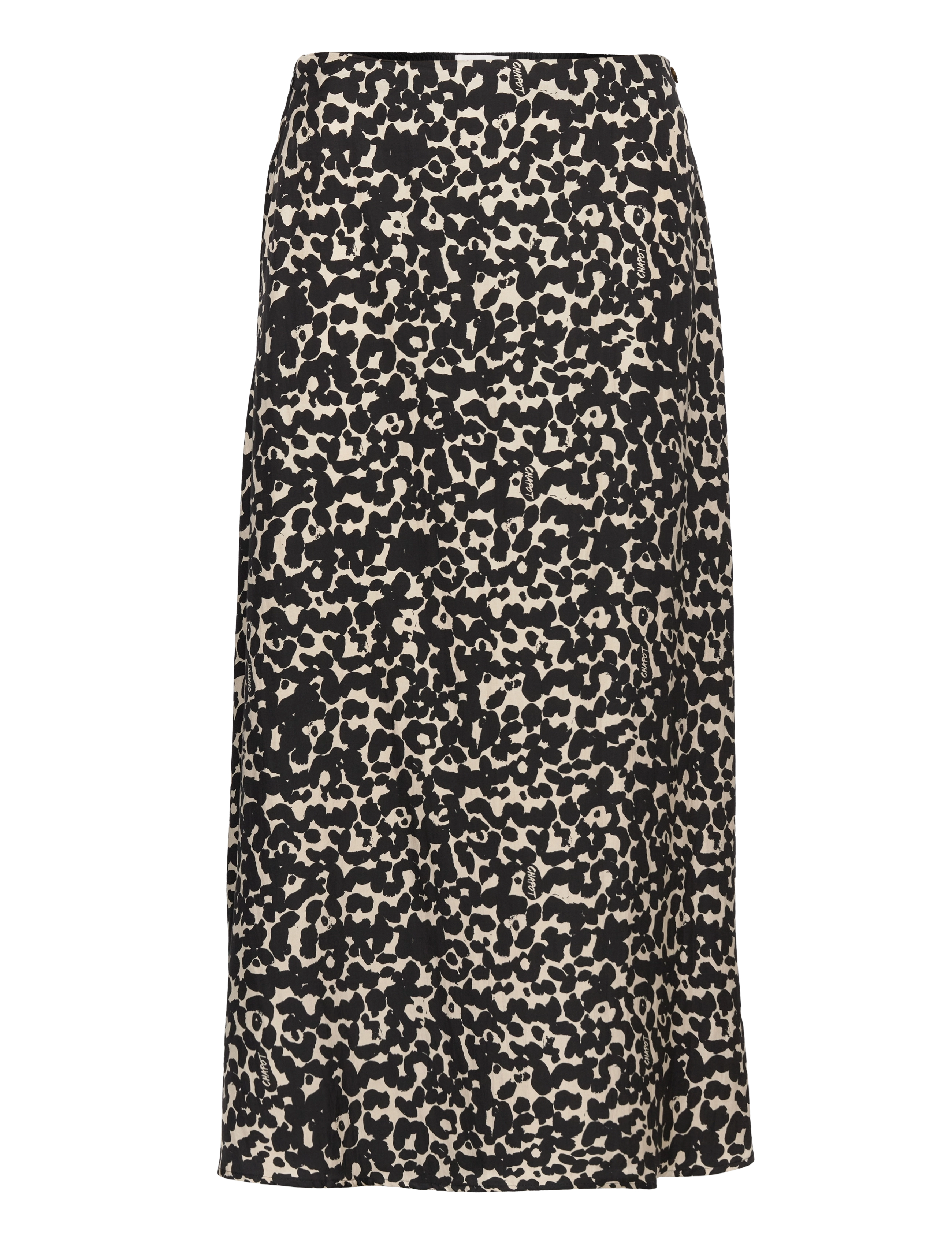 Lydia Skirt - BLACK/OAT MELANGE