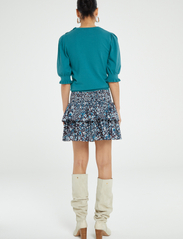 Fabienne Chapot - Mary Skirt - short skirts - tasty teal/cream whi - 4