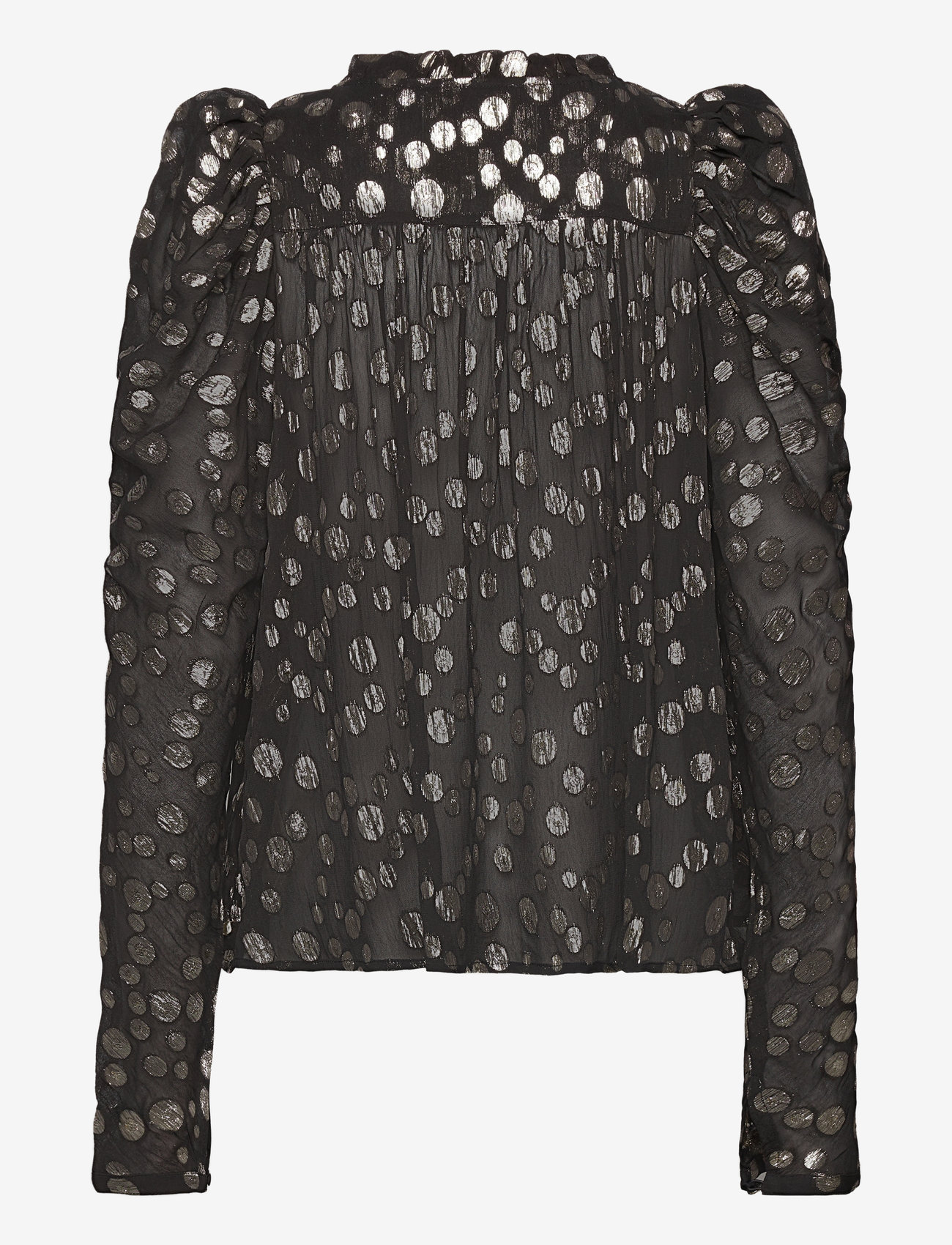 Fabienne Chapot - Didi Top - long-sleeved blouses - black/gold - 1