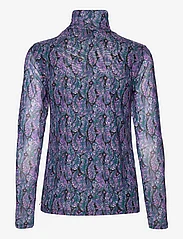 Fabienne Chapot - Michou Top - long-sleeved blouses - antra/poppy purple - 1