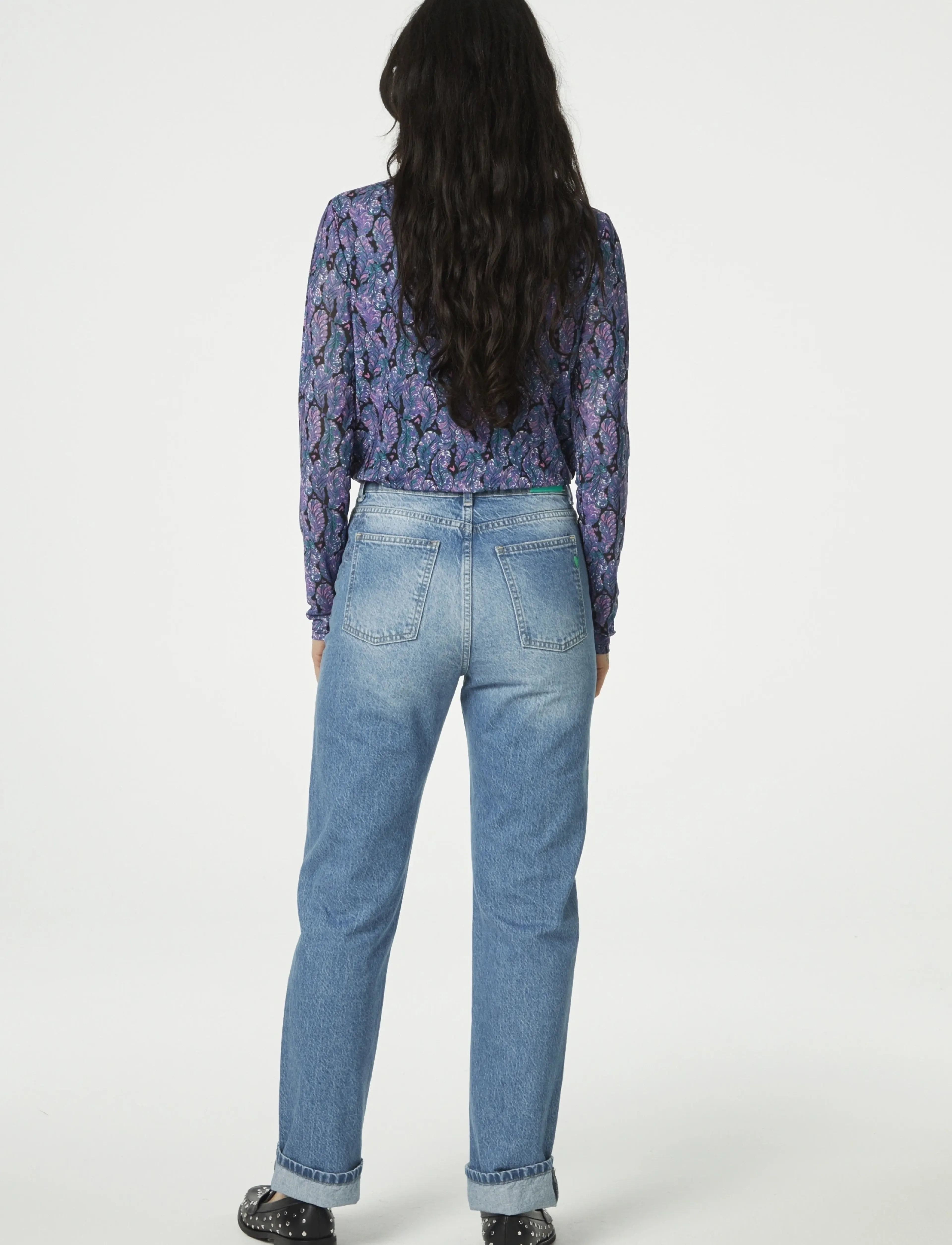 Fabienne Chapot - Michou Top - pitkähihaiset puserot - antra/poppy purple - 5