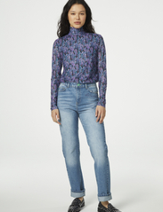Fabienne Chapot - Michou Top - bluzki z długimi rękawami - antra/poppy purple - 2