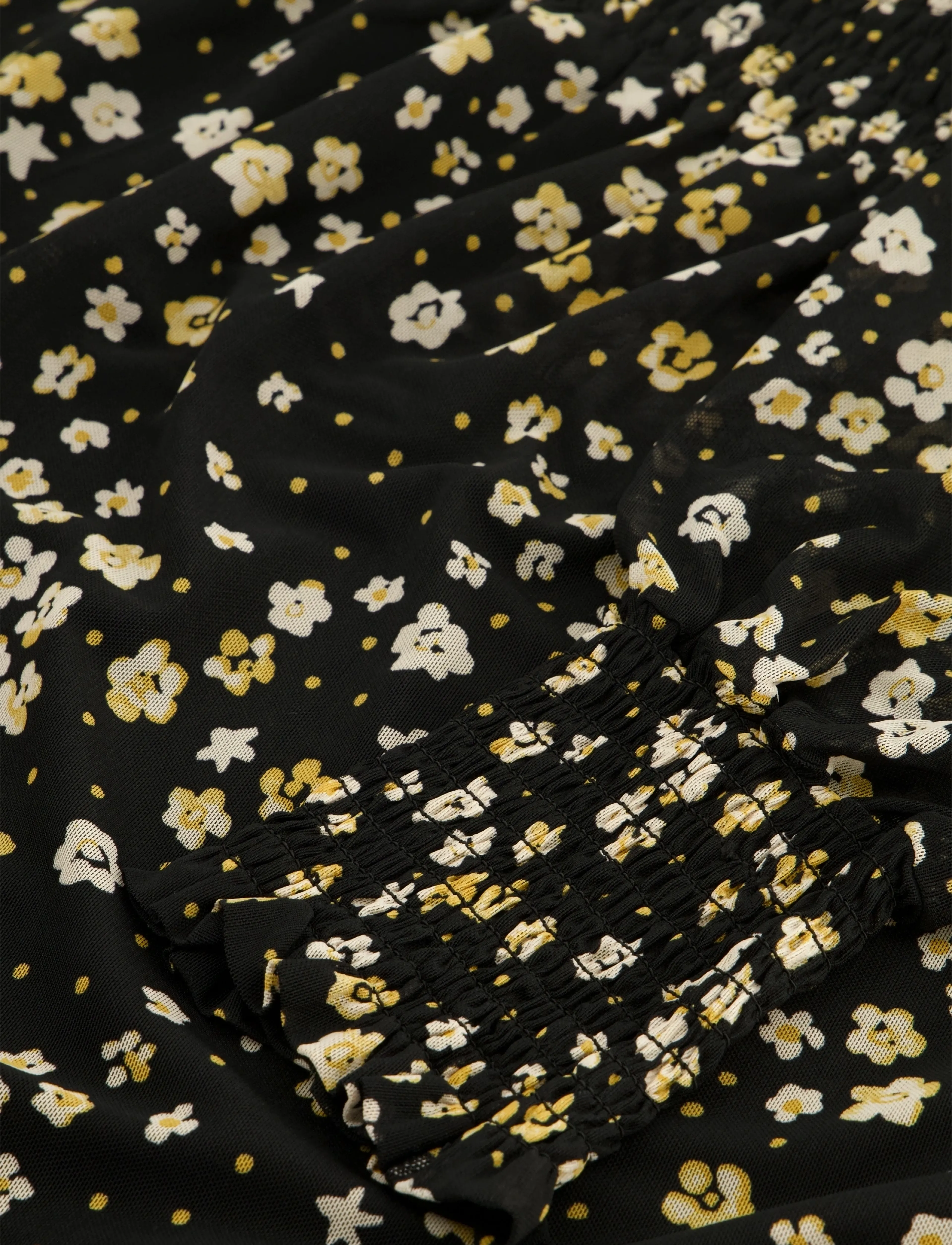 Fabienne Chapot - Mila Top - langærmede bluser - black/dijon yellow - 2
