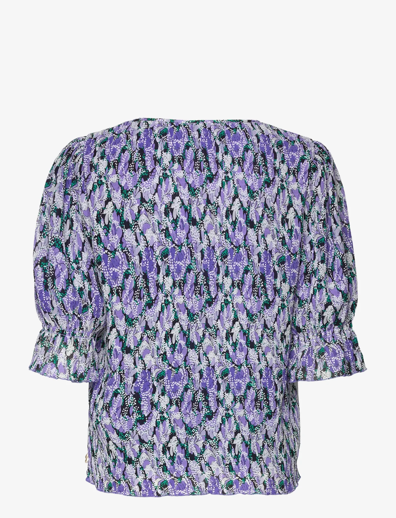 Fabienne Chapot - Jade Top - t-shirts met lange mouwen - poppy purple/cream w - 1