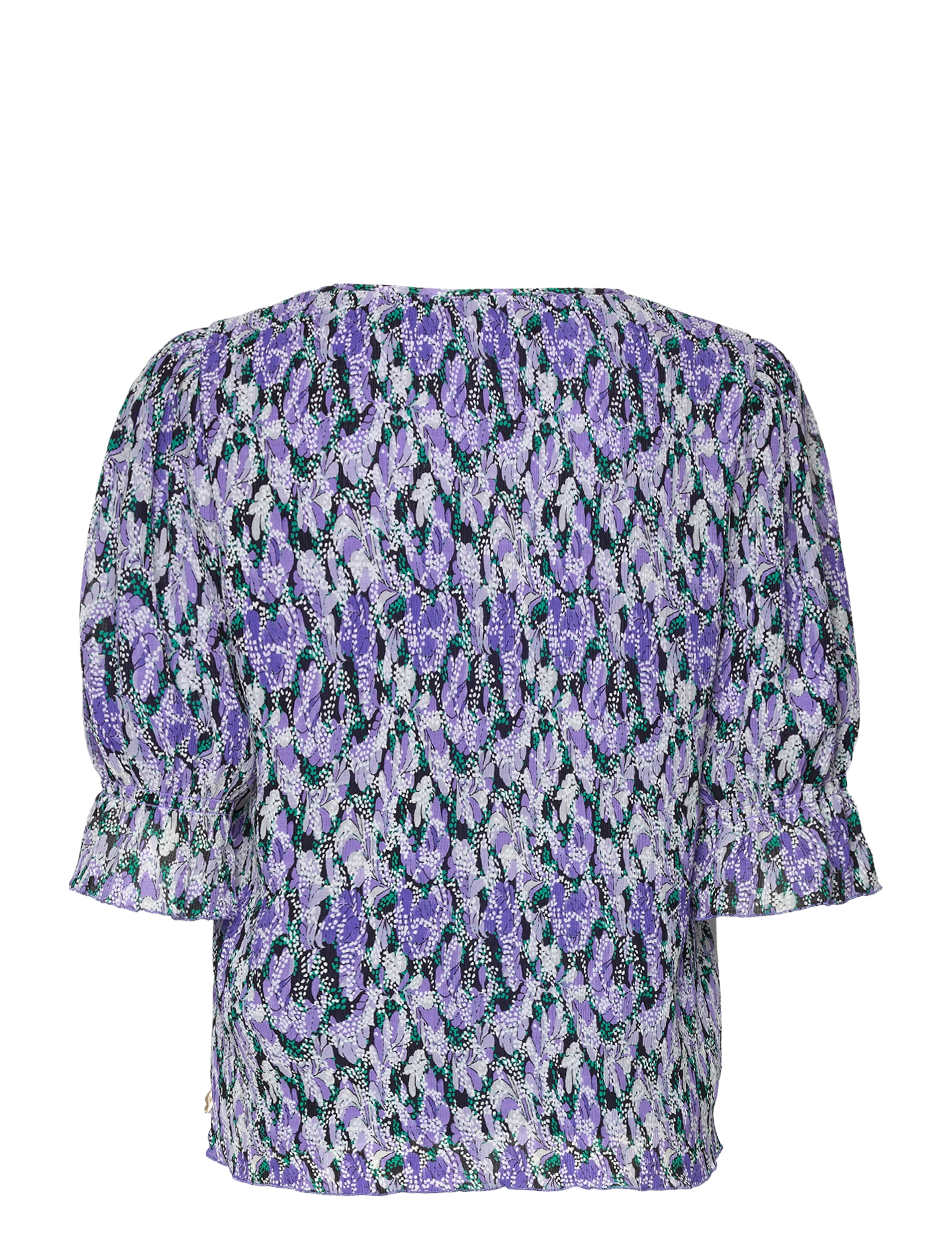 Fabienne Chapot - Jade Top - langærmede toppe - poppy purple/cream w - 1