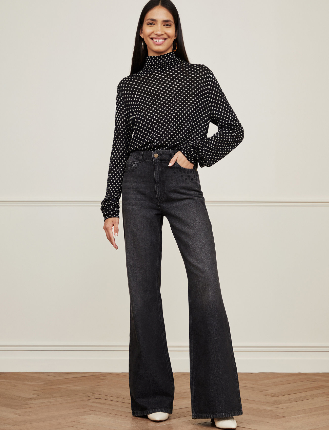 Fabienne Chapot - Jade Top - black/cream white - 2