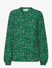Fabienne Chapot - Frida Blouse - blouses met lange mouwen - feeling green/black - 0