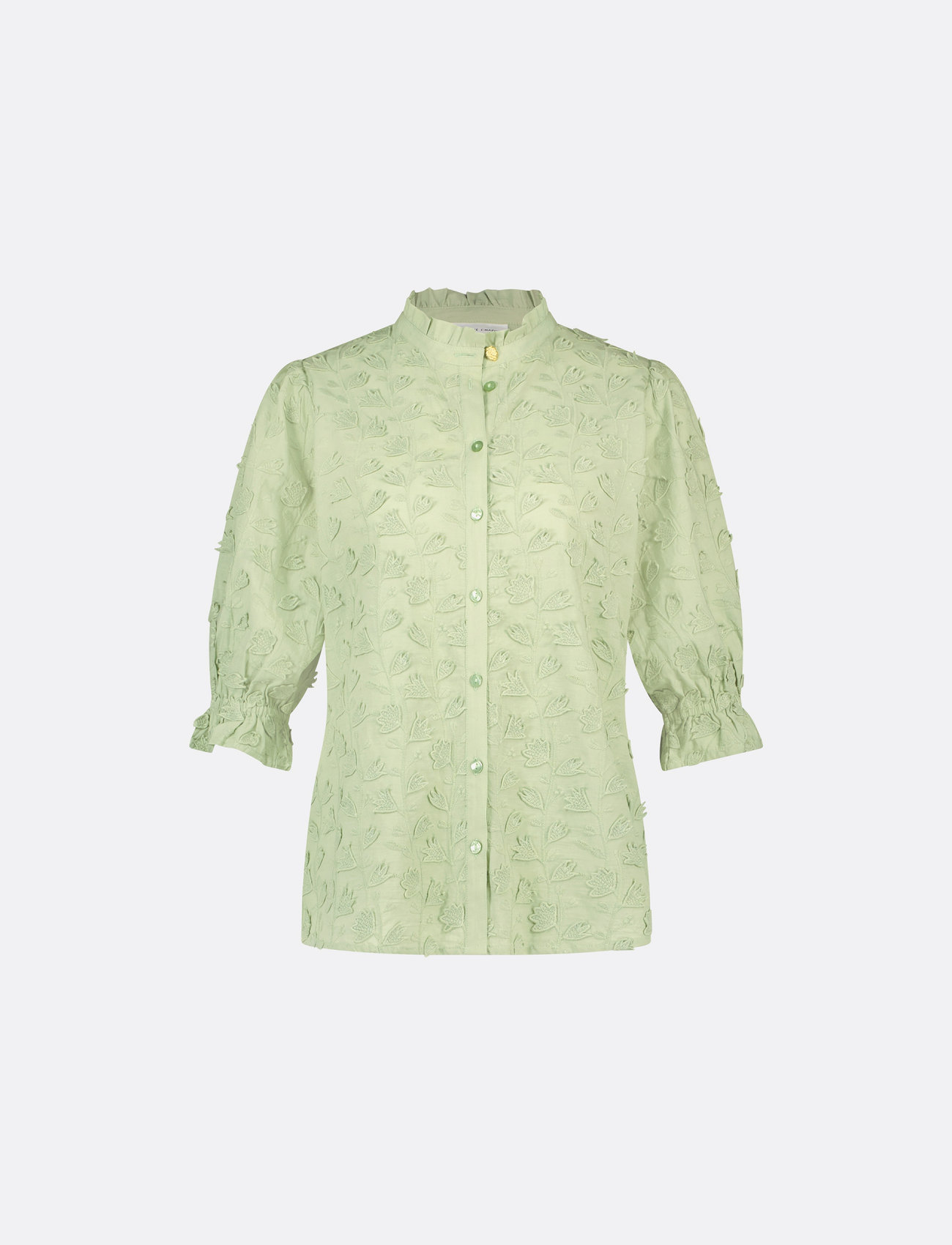 Fabienne Chapot - Kylie Blouse - langærmede bluser - sassy sage - 5