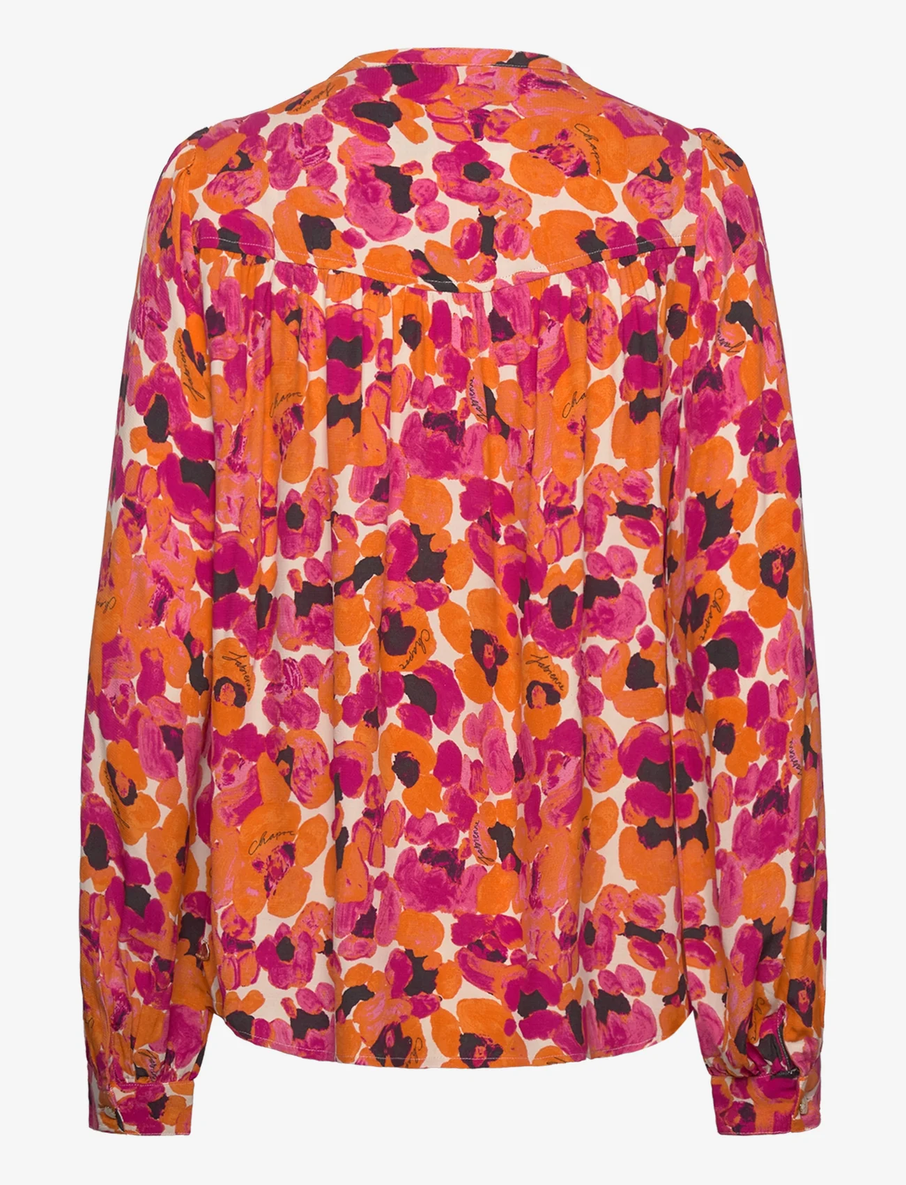 Fabienne Chapot - Resa - long-sleeved blouses - pink candy/mandarin - 1