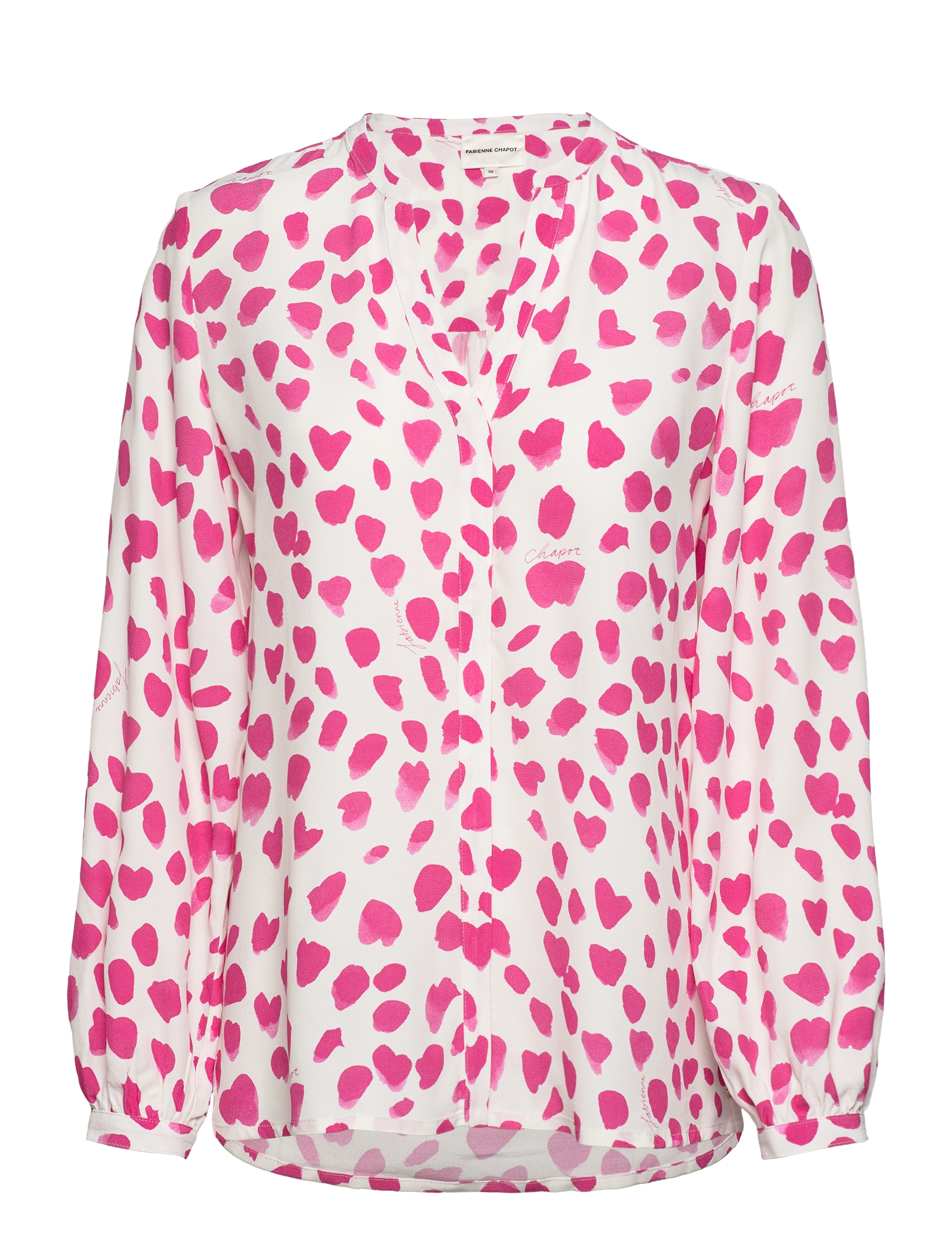 CREAM WHITE/HOT PINK