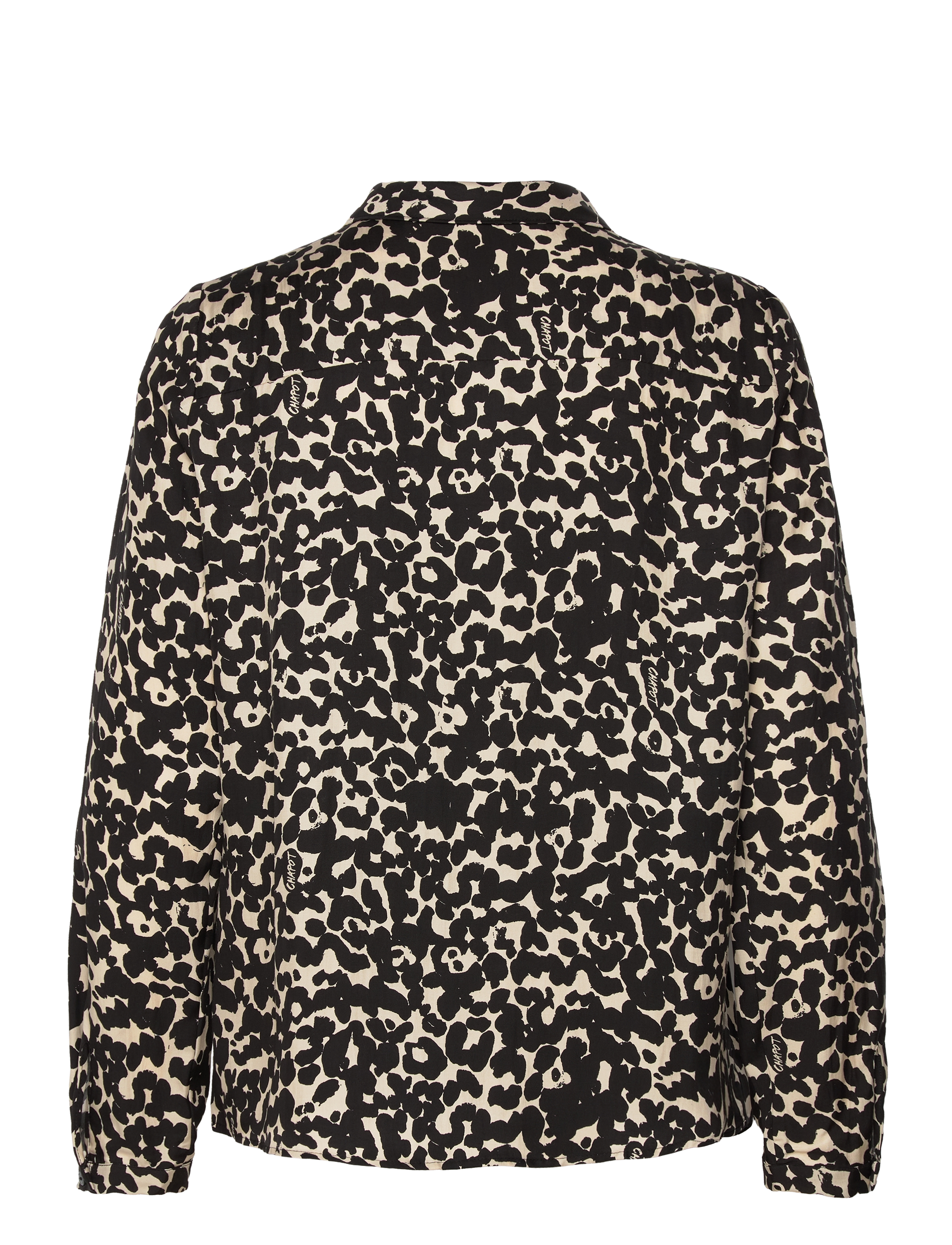 Fabienne Chapot - Sunrise Blouse - marškiniai ilgomis rankovėmis - black/oat melange - 2