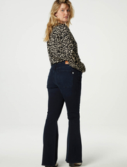 Fabienne Chapot - Sunrise Blouse - long-sleeved blouses - black/oat melange - 4