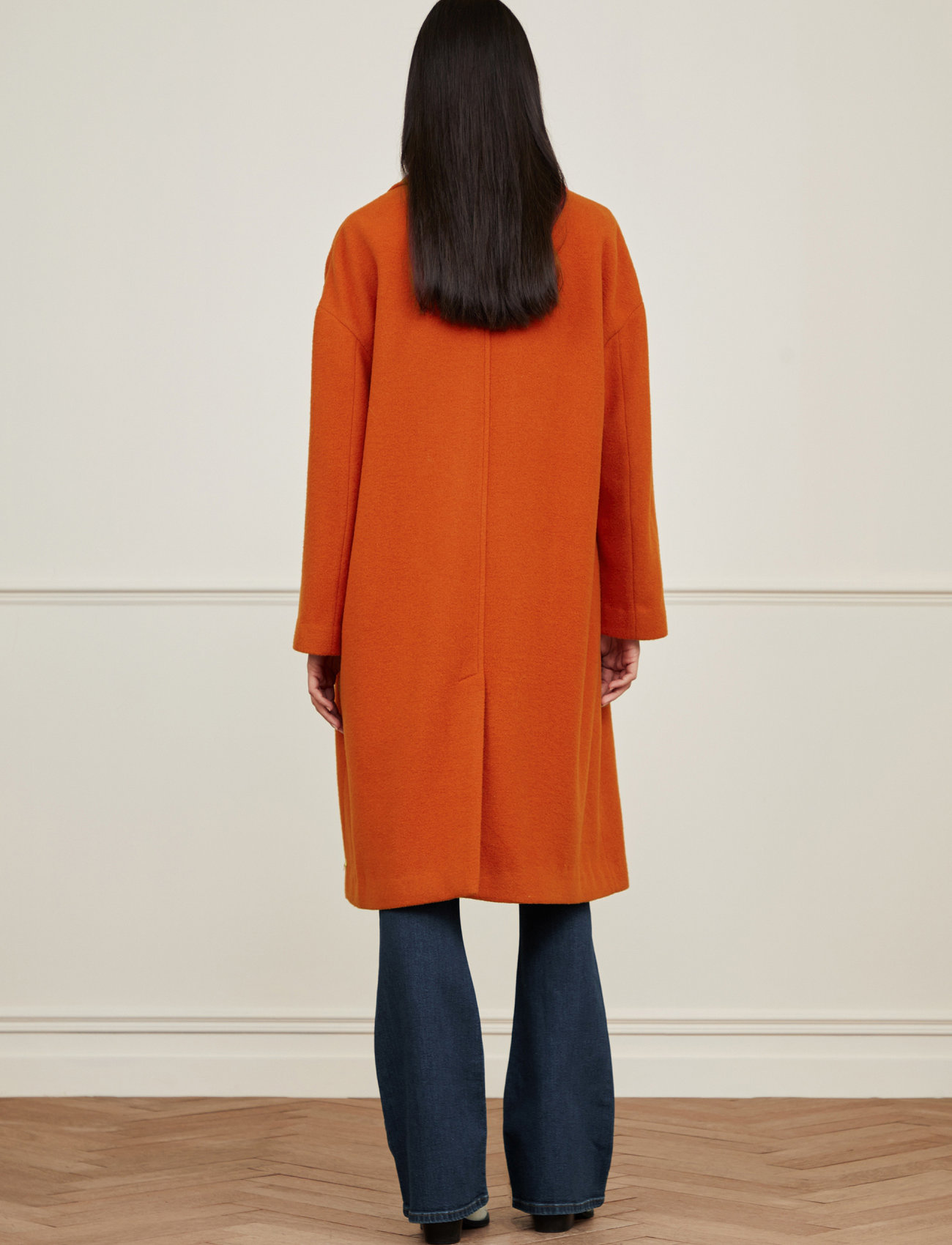 Fabienne Chapot - Beth Coat - orange lava - 4