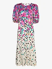 Fabienne Chapot - Cecile Midi Dress - vakarėlių drabužiai išparduotuvių kainomis - cream white/bubble g - 0