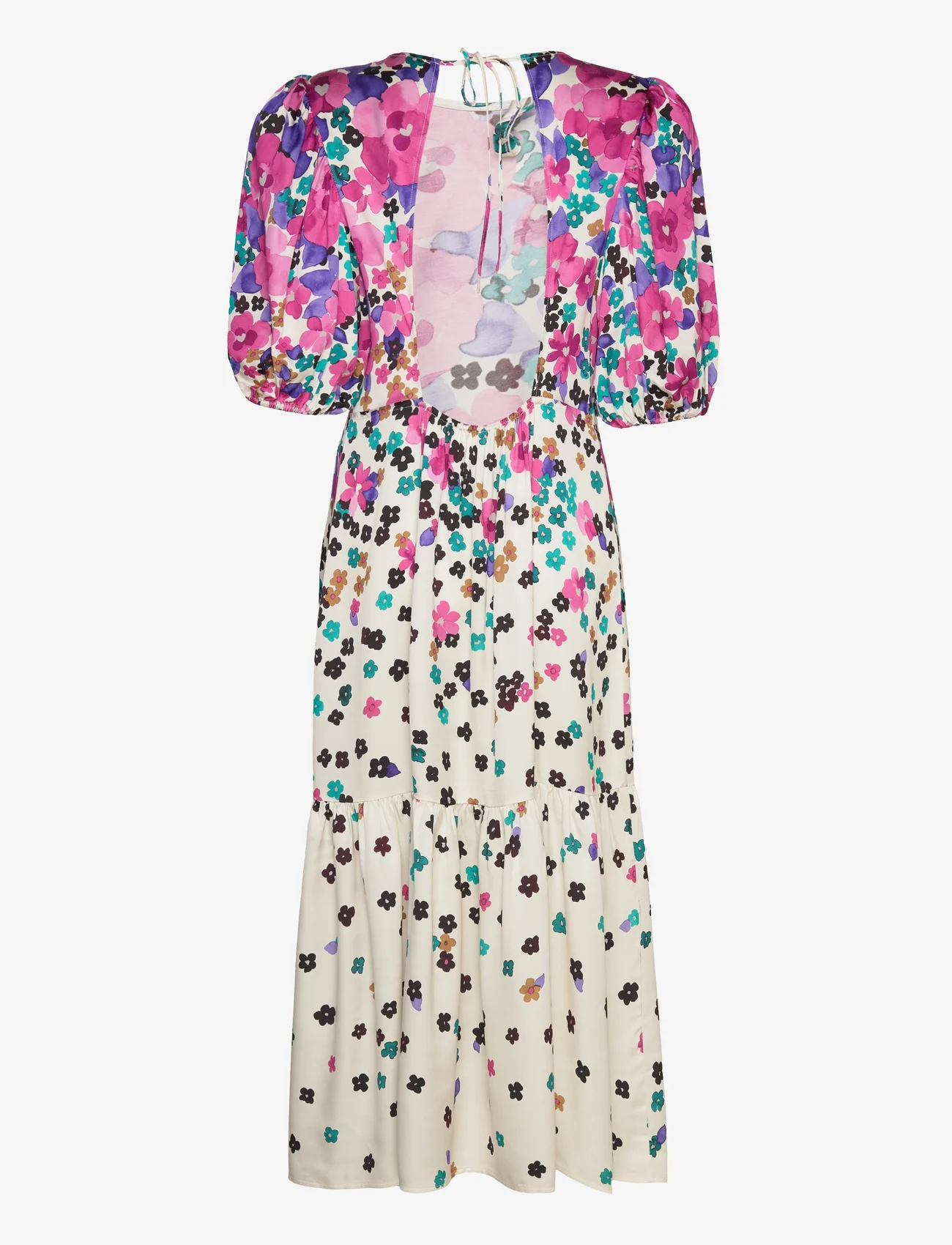 Fabienne Chapot - Cecile Midi Dress - odzież imprezowa w cenach outletowych - cream white/bubble g - 1