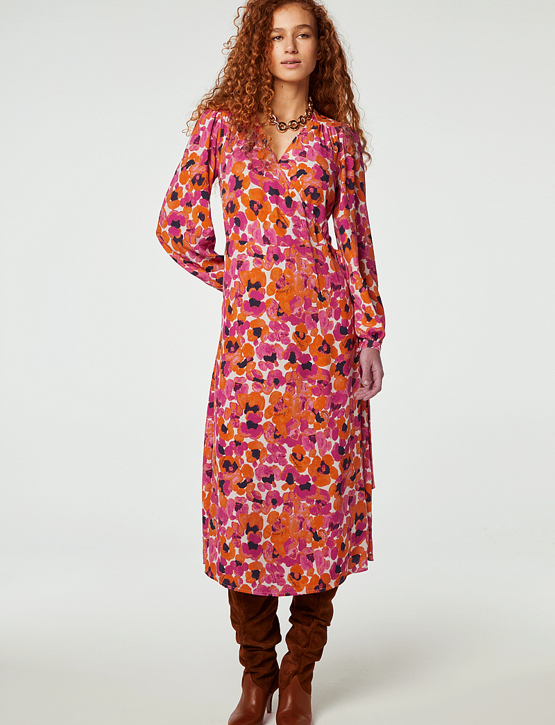 Fabienne Chapot - Nia - summer dresses - pink candy/mandarin - 4