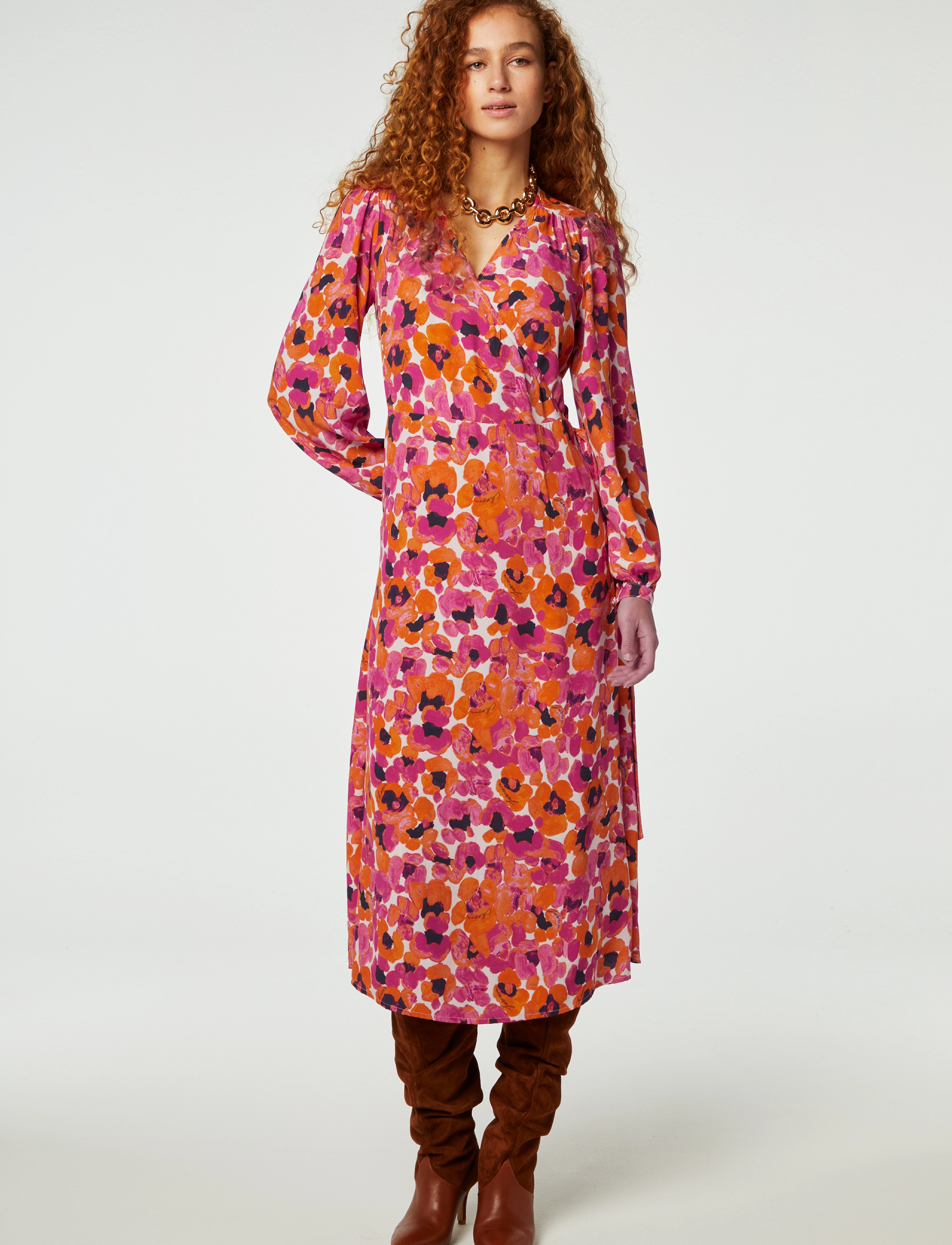 Fabienne Chapot - Nia - sommerkleider - pink candy/mandarin - 4