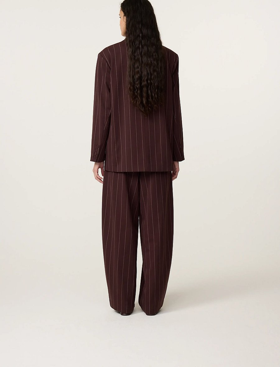 Fabienne Chapot - Henry Blazer - single breasted blazers - brown/pink rose - 3