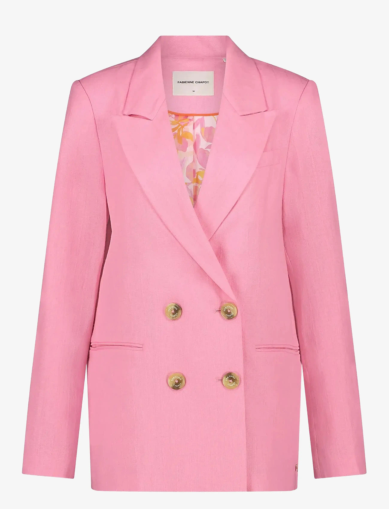 Fabienne Chapot - Reggy Blazer - zweireihige blazer - pink glow - 0