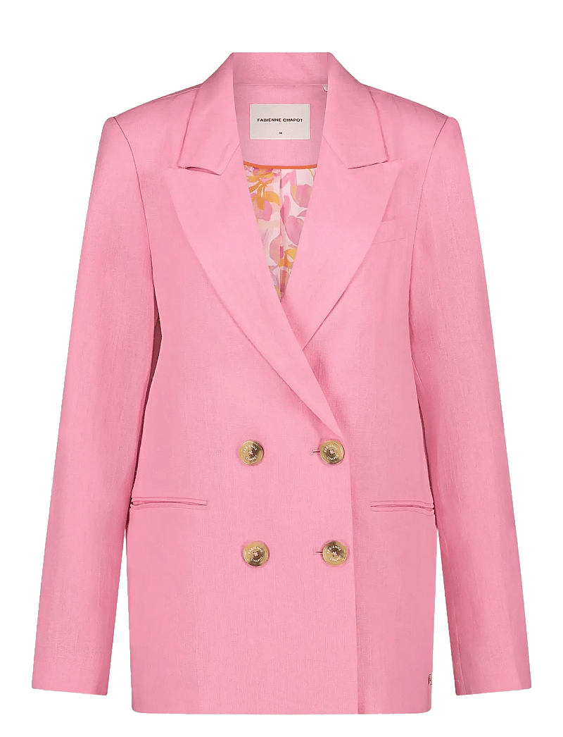 Fabienne Chapot - Reggy Blazer - zweireihige blazer - pink glow - 0