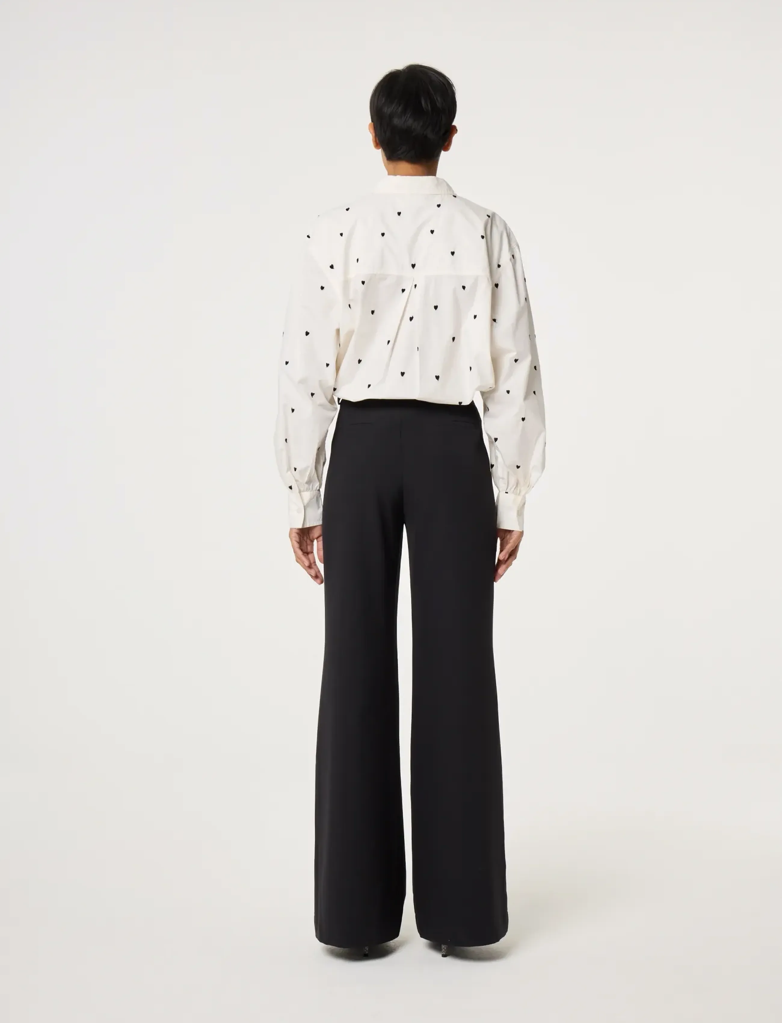 Fabienne Chapot - Dina Blouse - langärmlige hemden - cosy white/black - 2