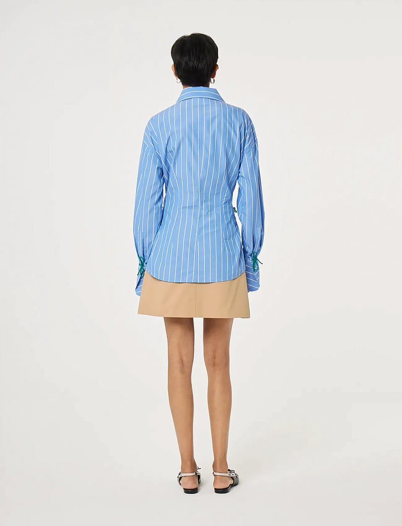 Fabienne Chapot - Indra Blouse - långärmade skjortor - marina blue/cosy white - 3