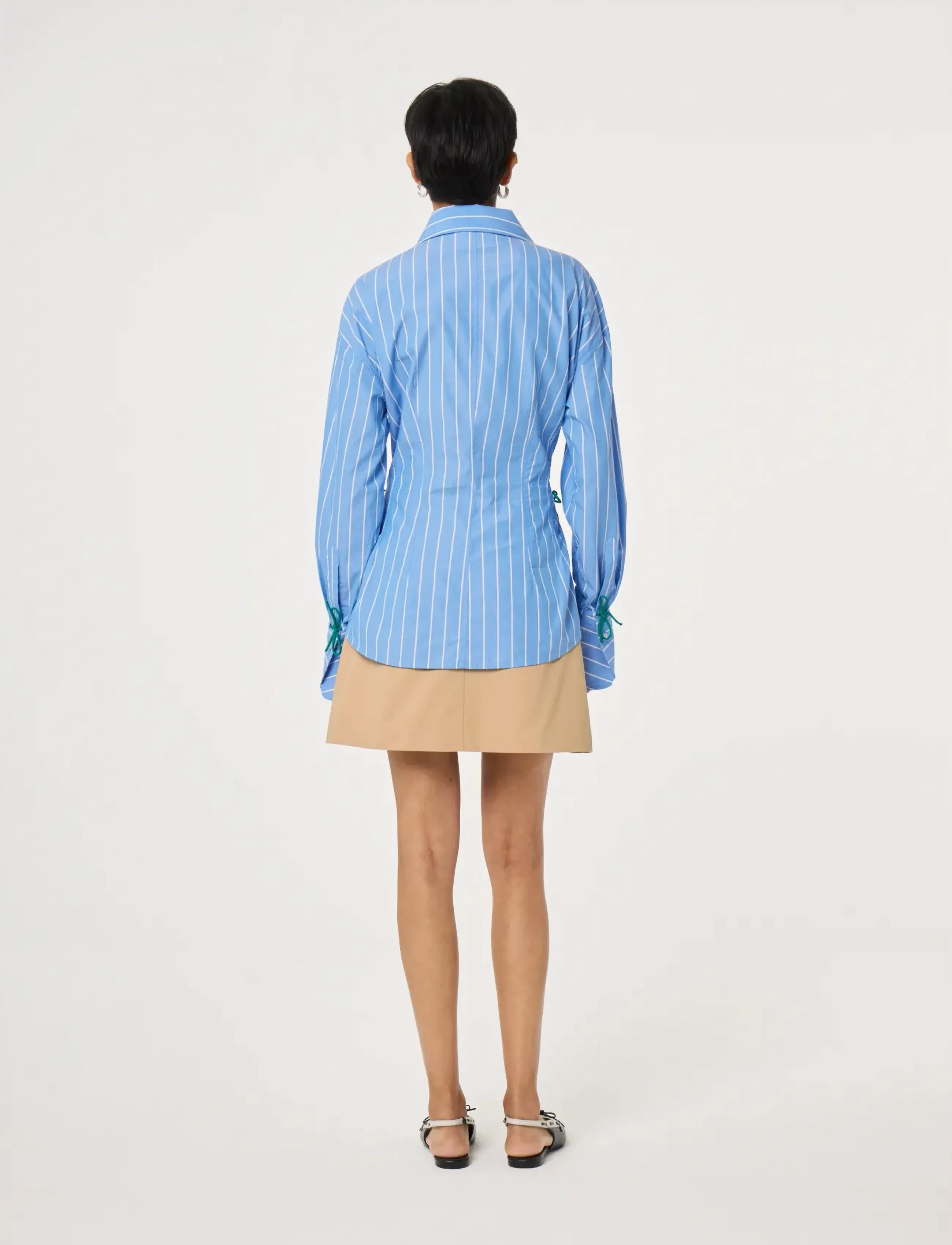 Fabienne Chapot - Indra Blouse - long-sleeved shirts - marina blue/cosy white - 3