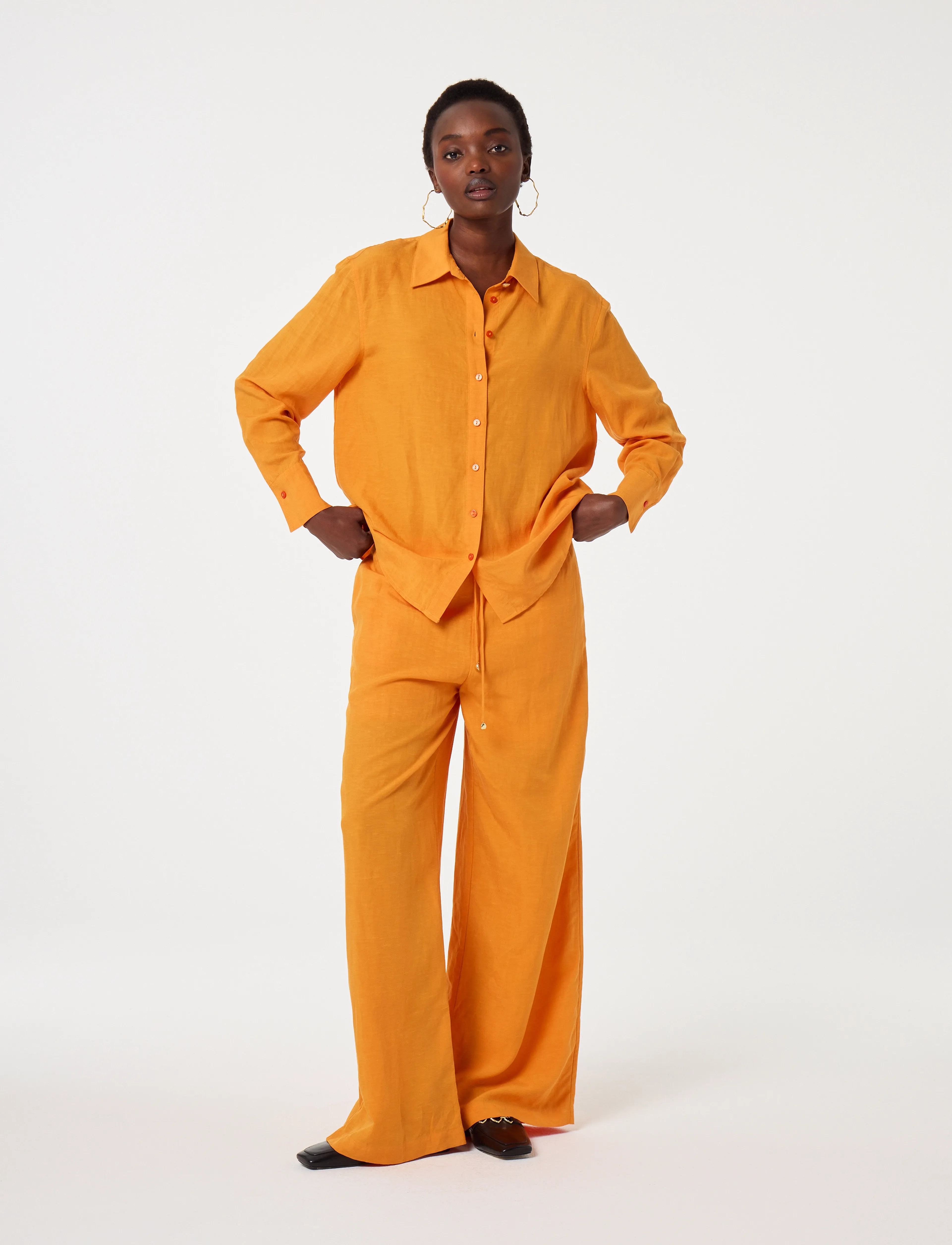 Fabienne Chapot - Tony Blouse - pitkähihaiset paidat - jus d 'orange - 4