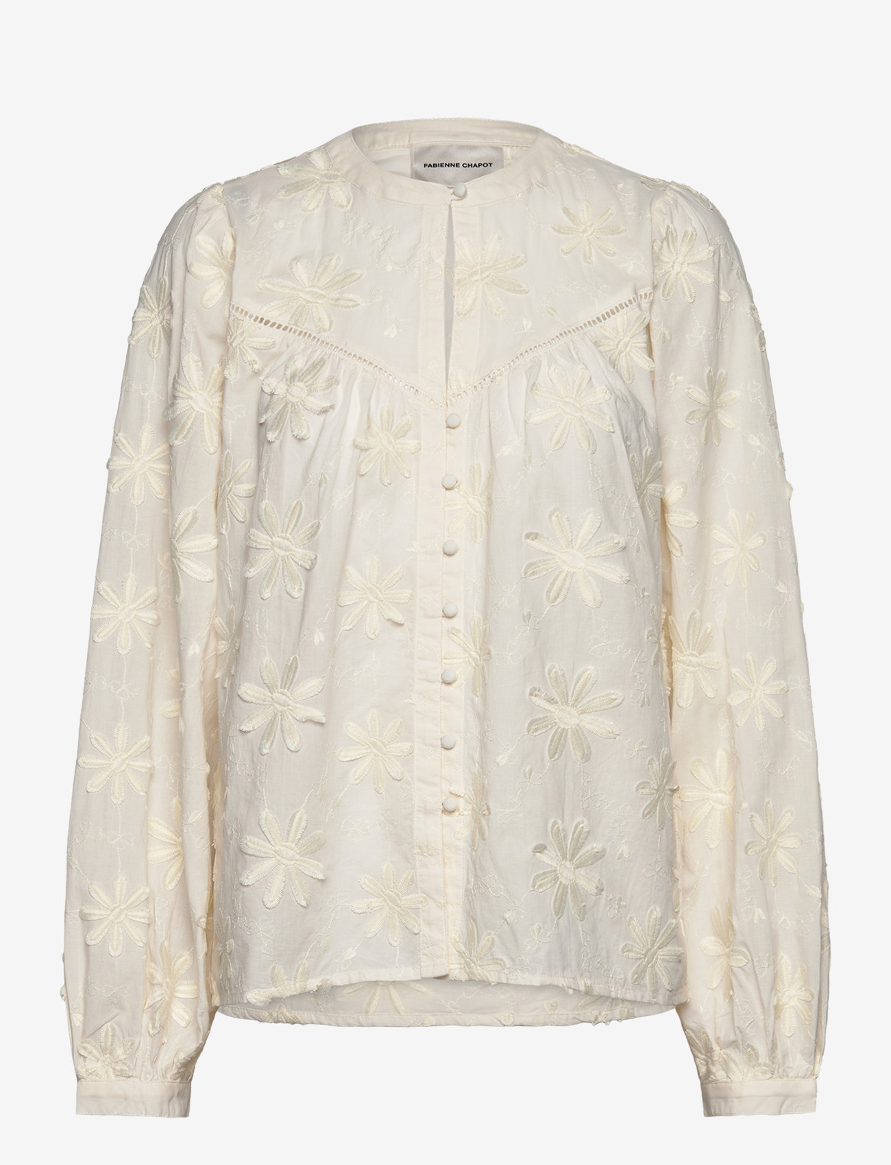 Fabienne Chapot - Fiore Blouse - langärmlige blusen - warm white - 0