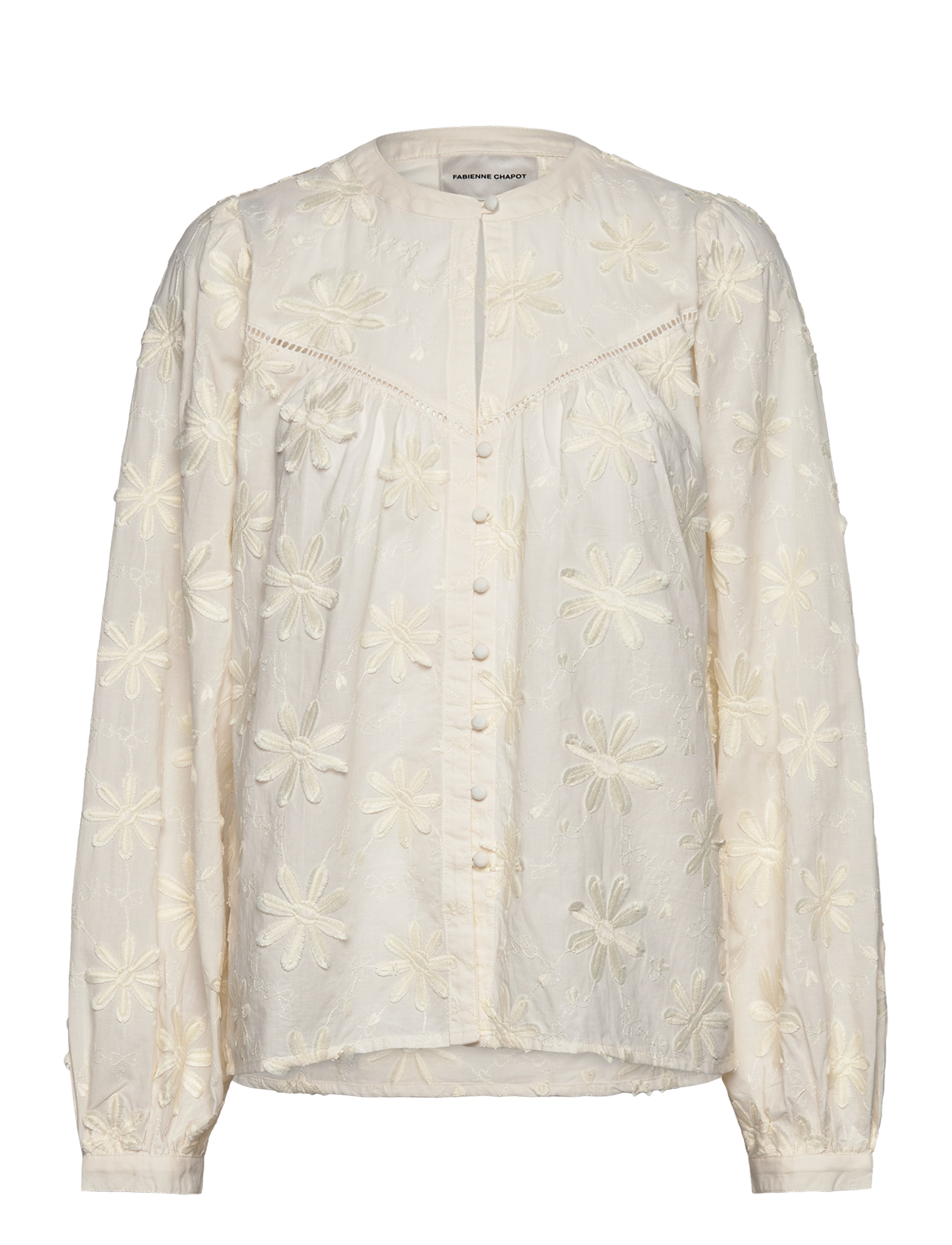 Fabienne Chapot Fiore Blouse - Tøj - WARM WHITE / cream