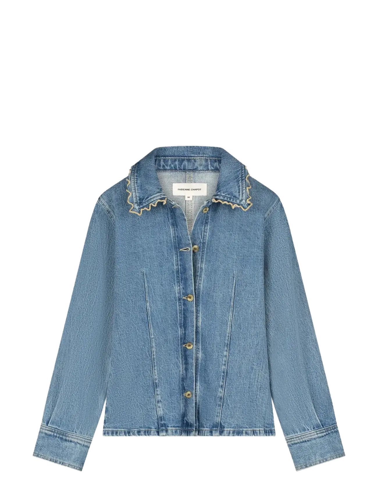 Fabienne Chapot Inda Blouse - Fabienne Chapot - MID BLUE / blue