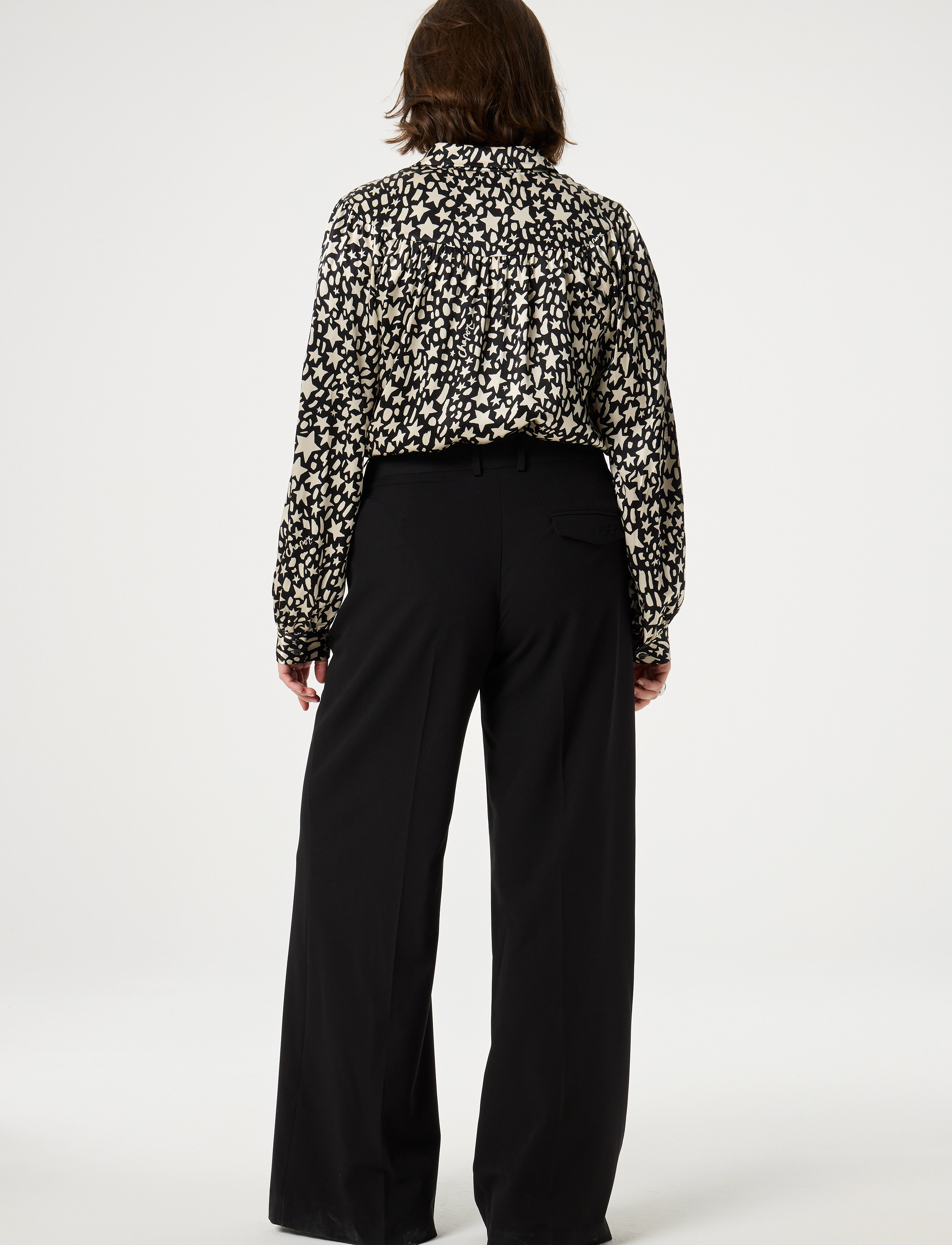 Fabienne Chapot - Nina Blouse - marškiniai ilgomis rankovėmis - black/creme brulee - 3